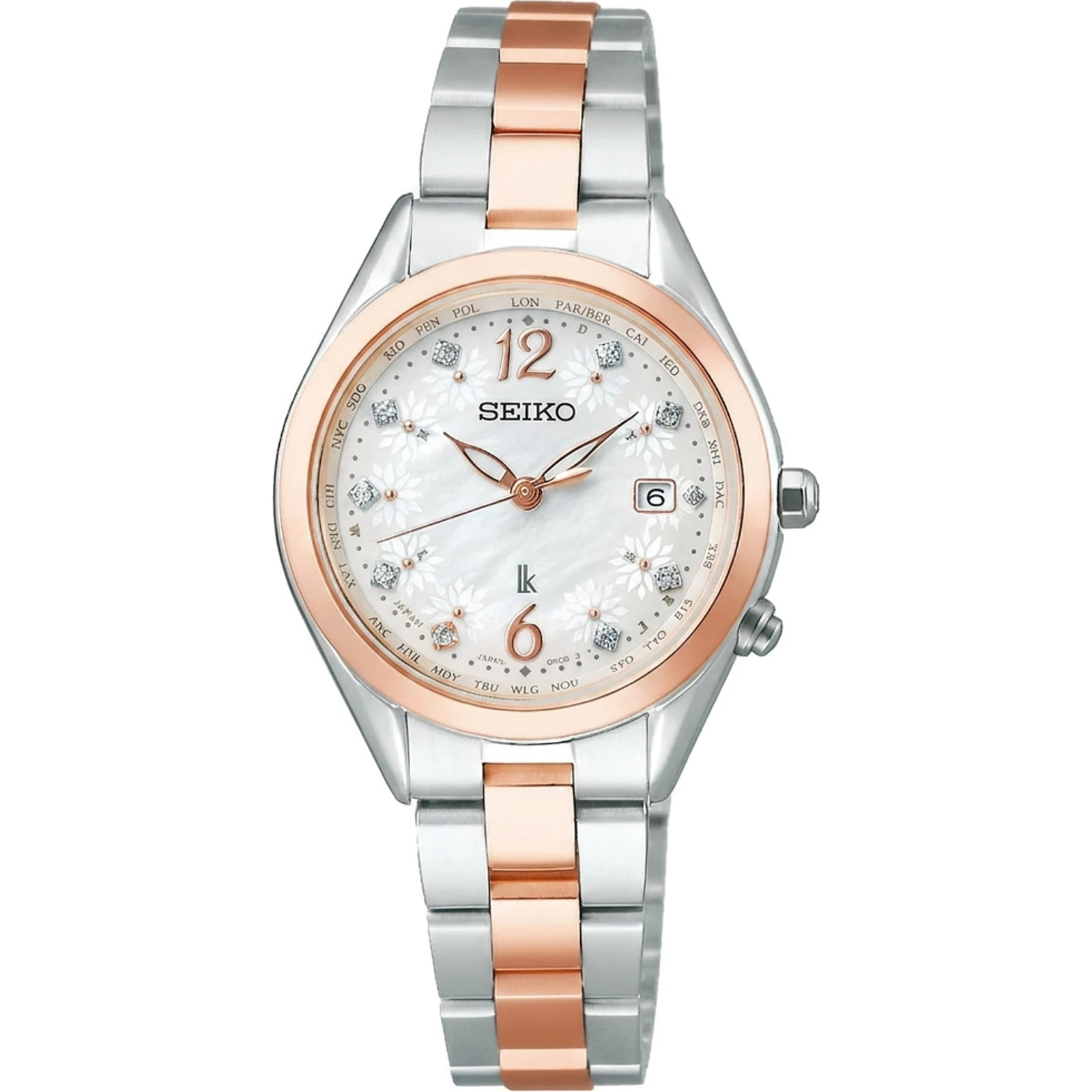 Seiko Lukia 2020 Premium Summer Limited Titanium Solar Radio SSQV072