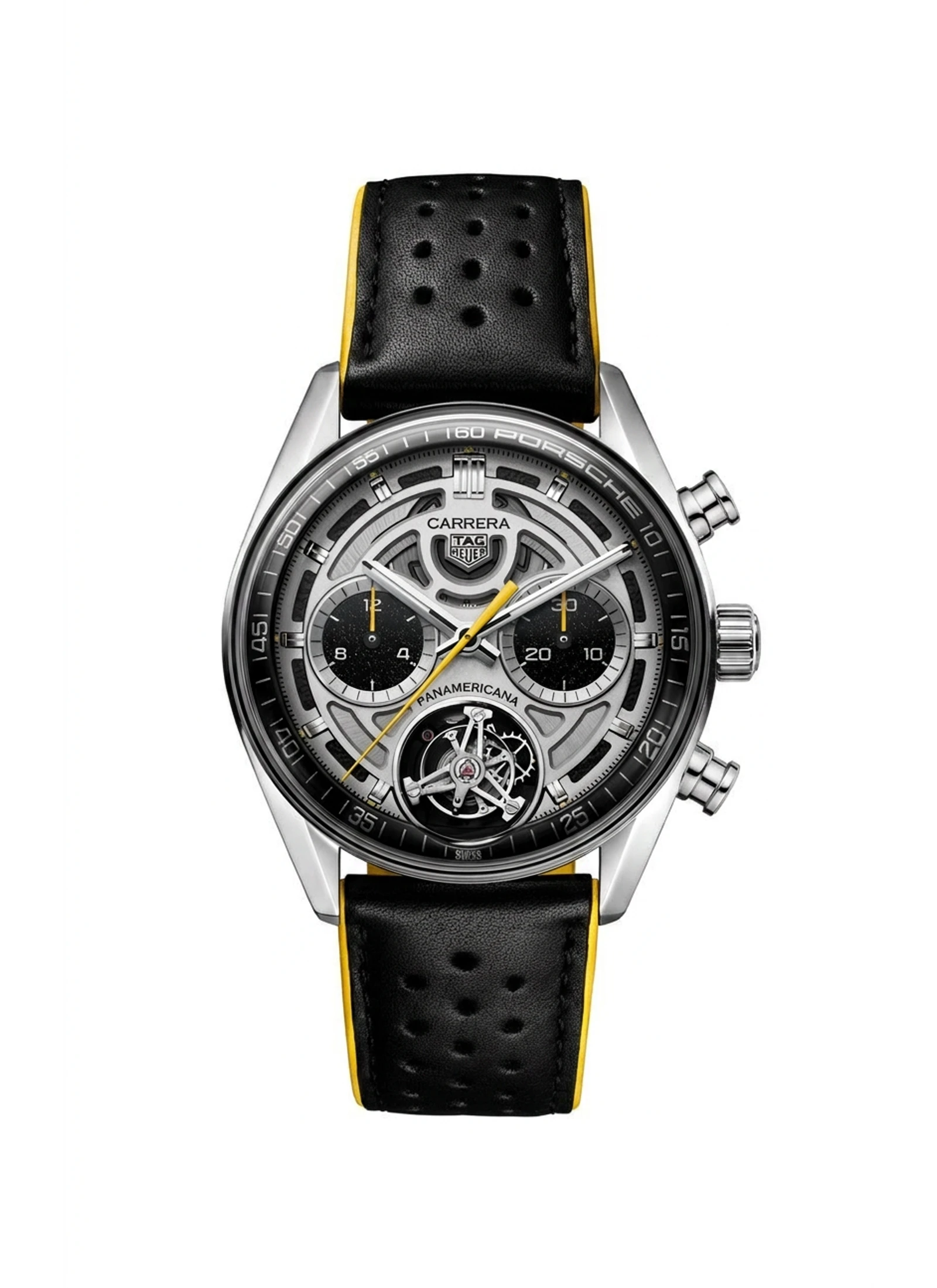 TAG Heuer Carrera Chronograph Tourbillon x Porsche Panamericana CBS5012.FC6571