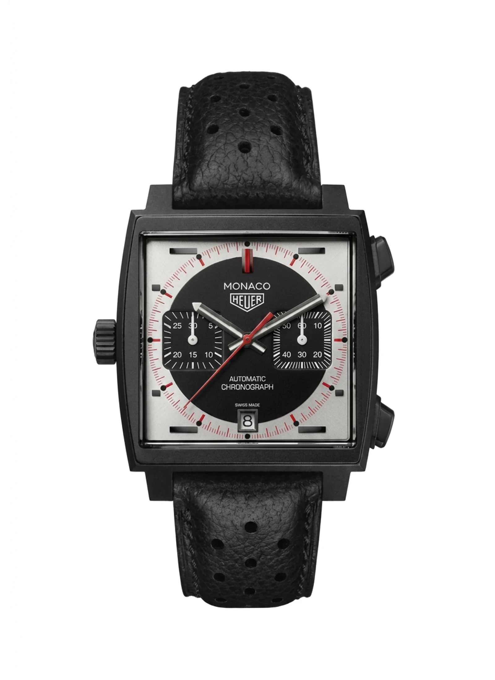 TAG Heuer Monaco Chronograph Stopwatch CAW218F.FC6356