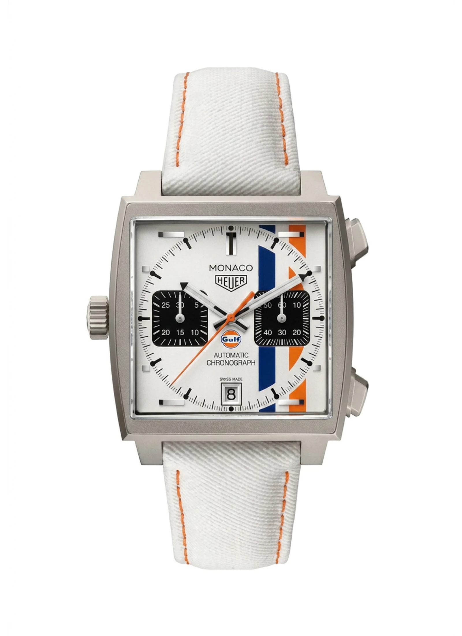 TAG Heuer Monaco Chronograph x Gulf CAW218G.EB0393