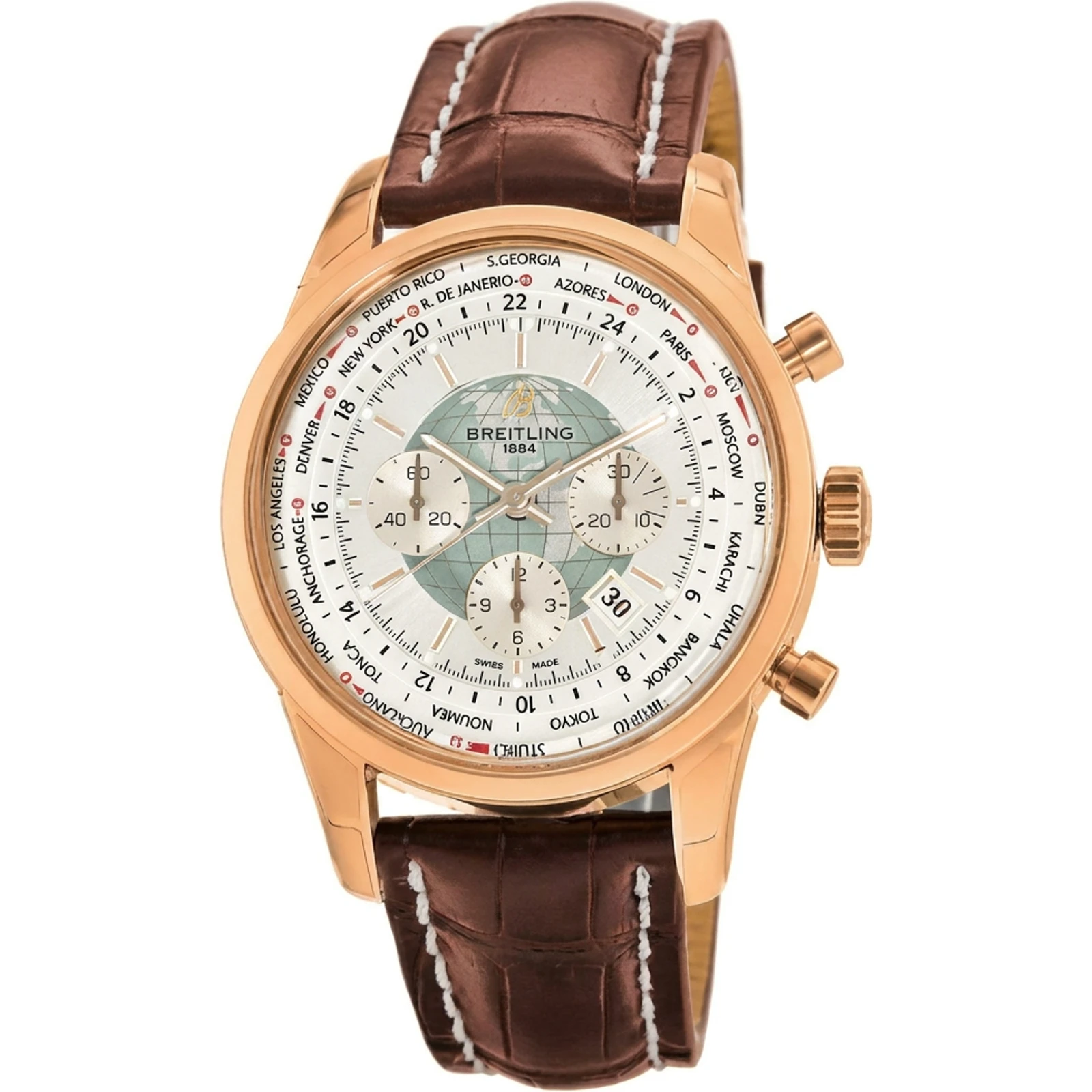 Breitling Transocean Chronograph Unitime RB0510U0/A733