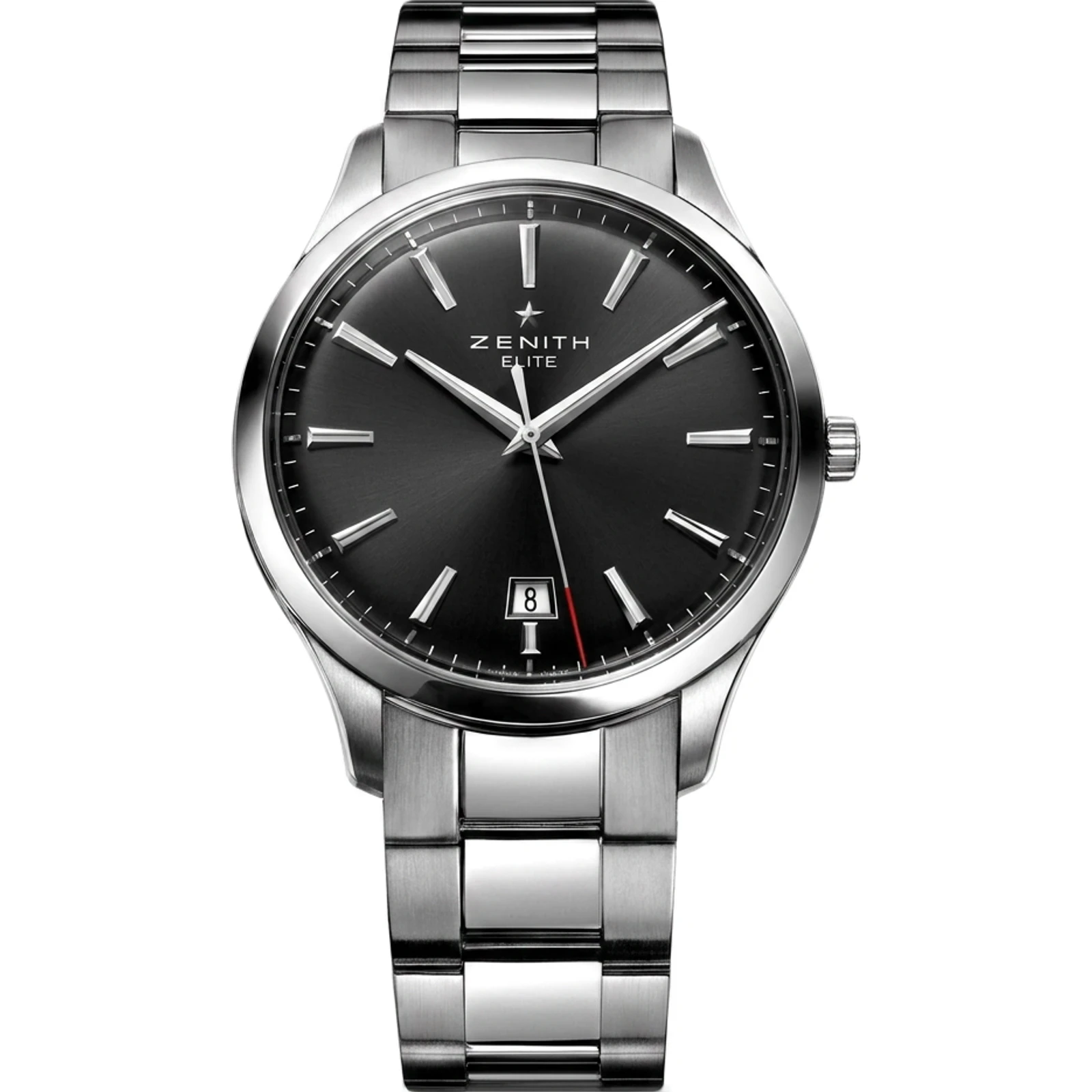 Zenith Captain Central Second Black Dial 03.2020.670/21 Configuration Group