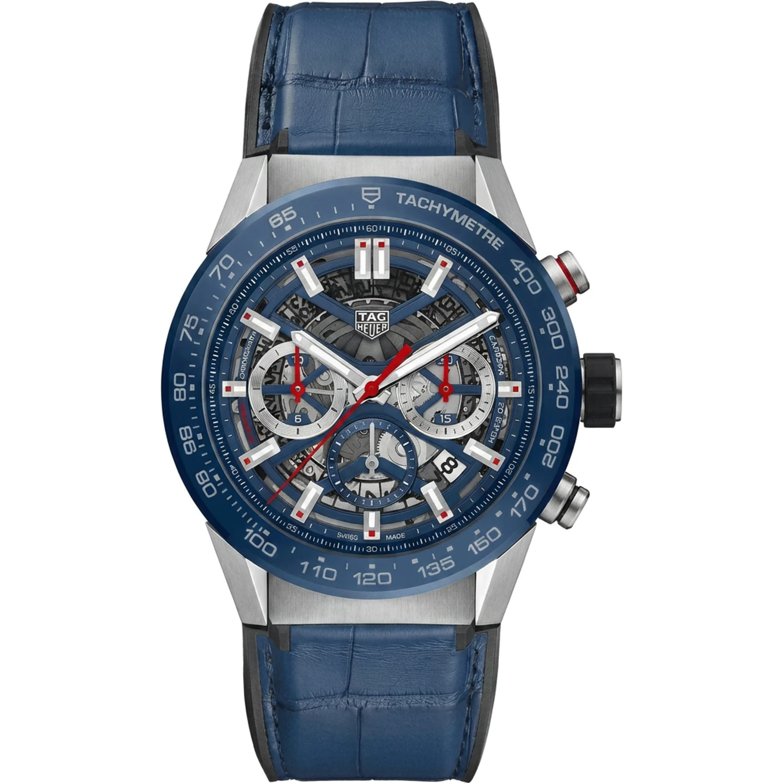 TAG Heuer Men's CBG2A11.BA0654 45mm Calibre Heuer 02 Watch CBG2A11 Configuration Group