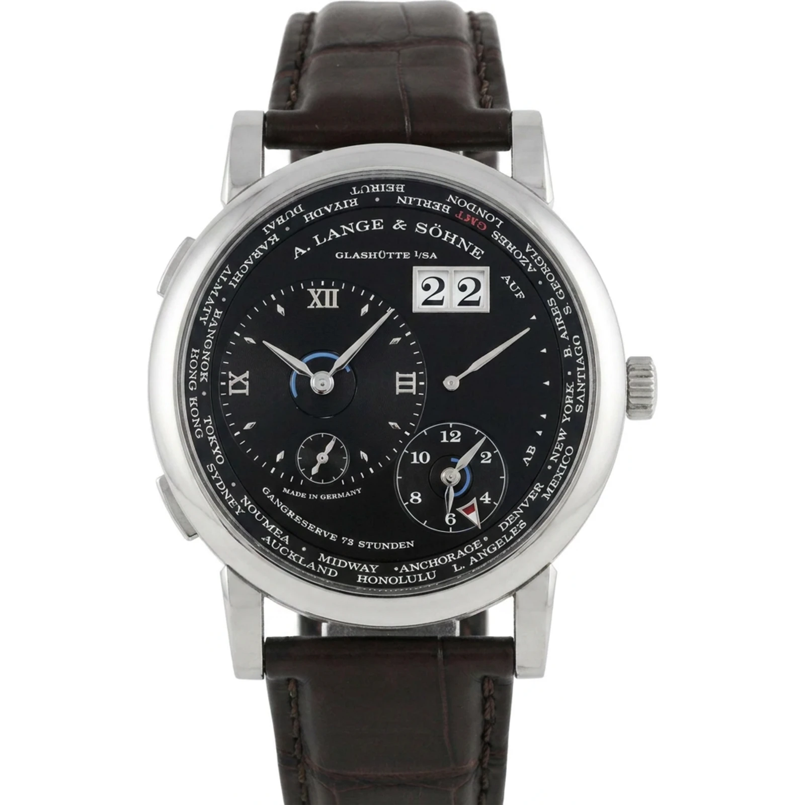 A. Lange Sohne Lange 1 Time Zone 136 Configuration Group