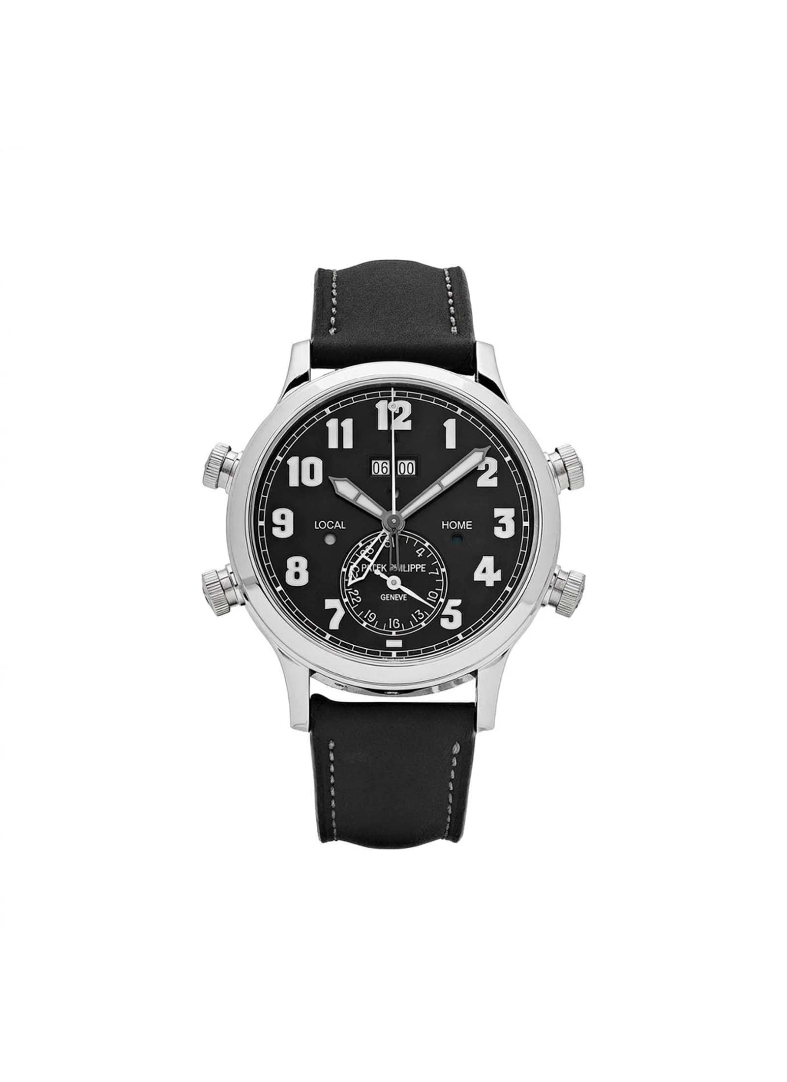 Patek Philippe Grand Complication Pilot Alarm Travel Time in Platinum 5520P