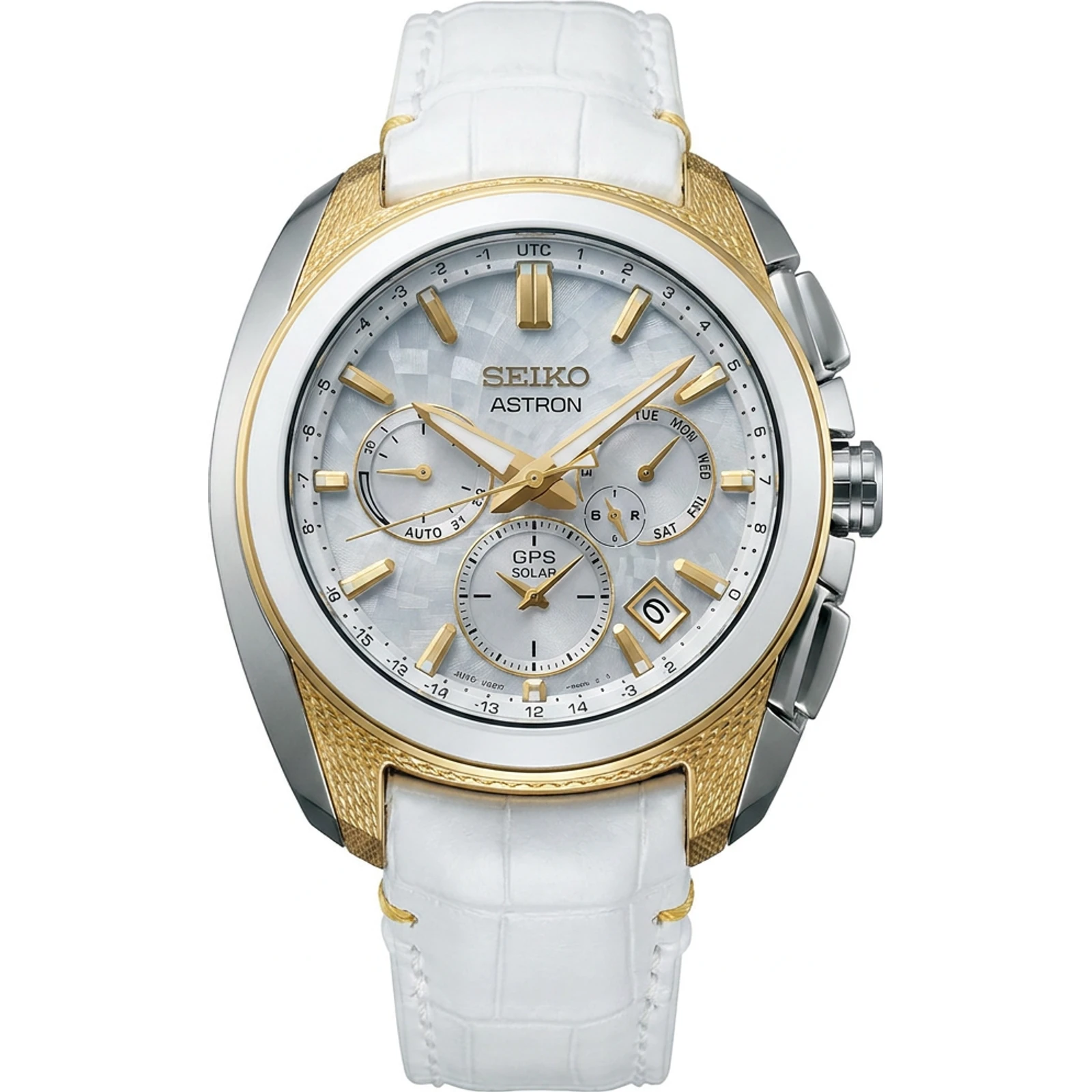 Seiko Astron Revolution Line 18K Yellow Gold Limited SBXC060