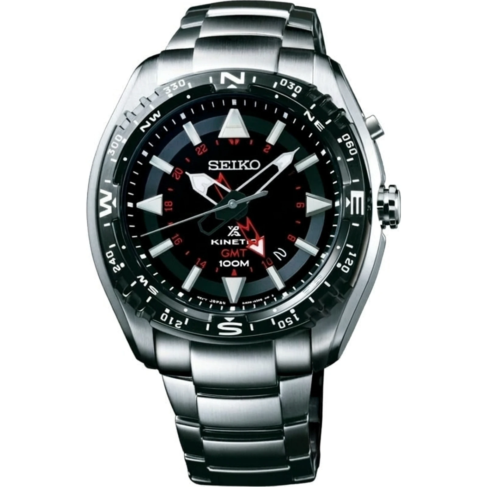 Seiko Prospex Land SUN049P1 Stainless Steel Black Bracelet