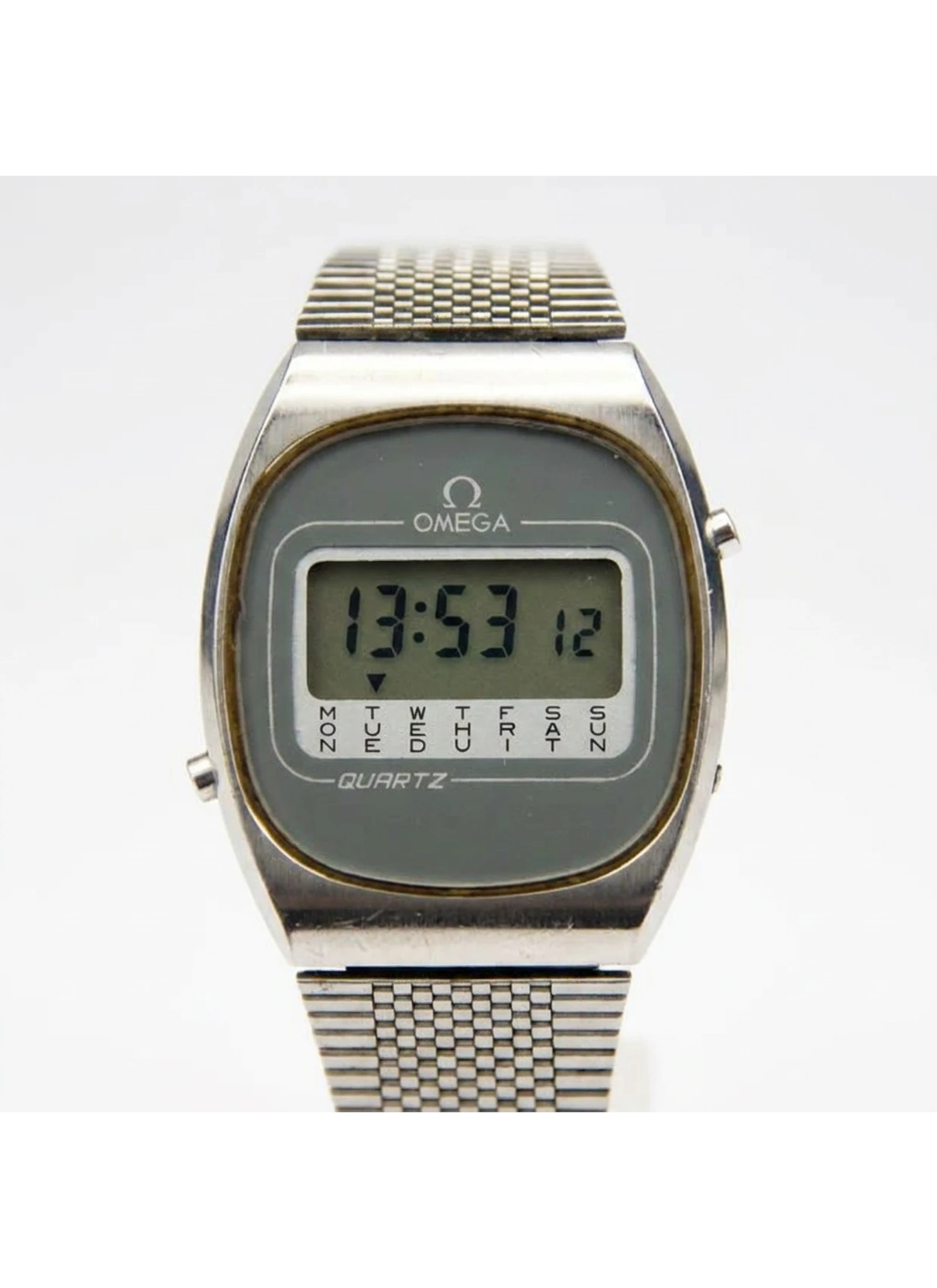 Omega LCD Digital Quartz 196.0074