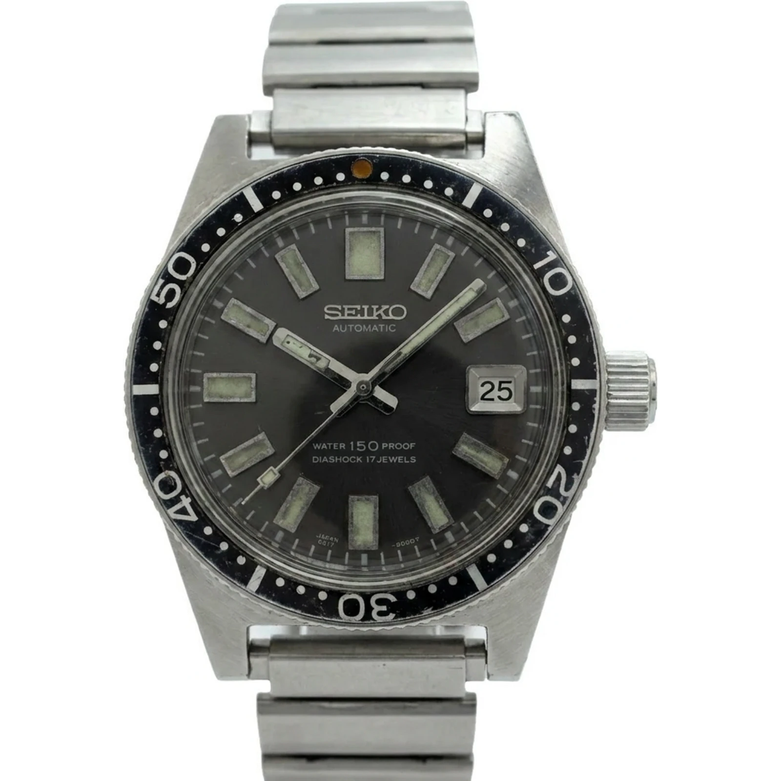 Seiko 1965 Diver 62MAS (6217-8000) "Small Crown"