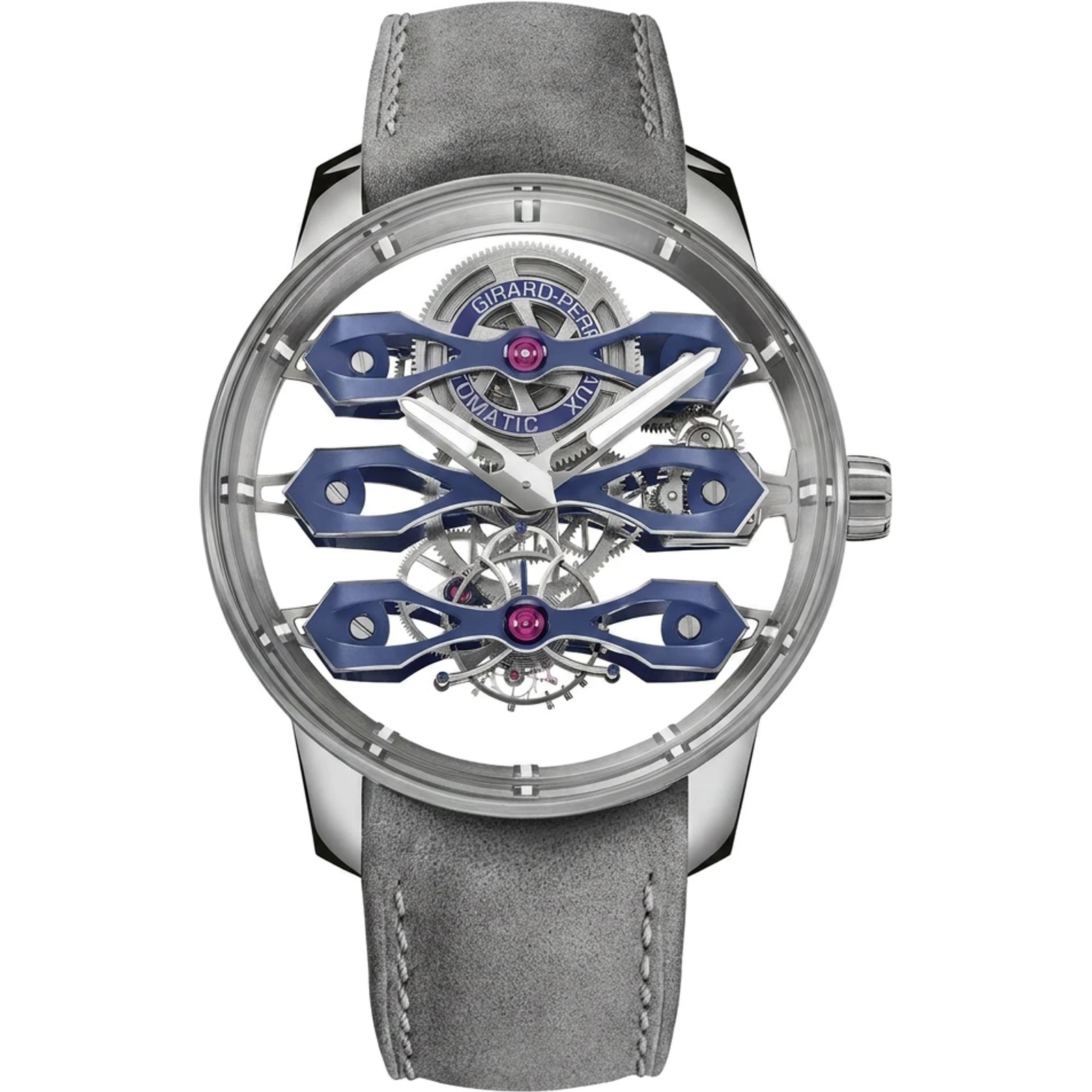 Girard-Perregaux Tourbillon with Three Flying Bridges Bucherer BLUE 99296-21-3128-5GX