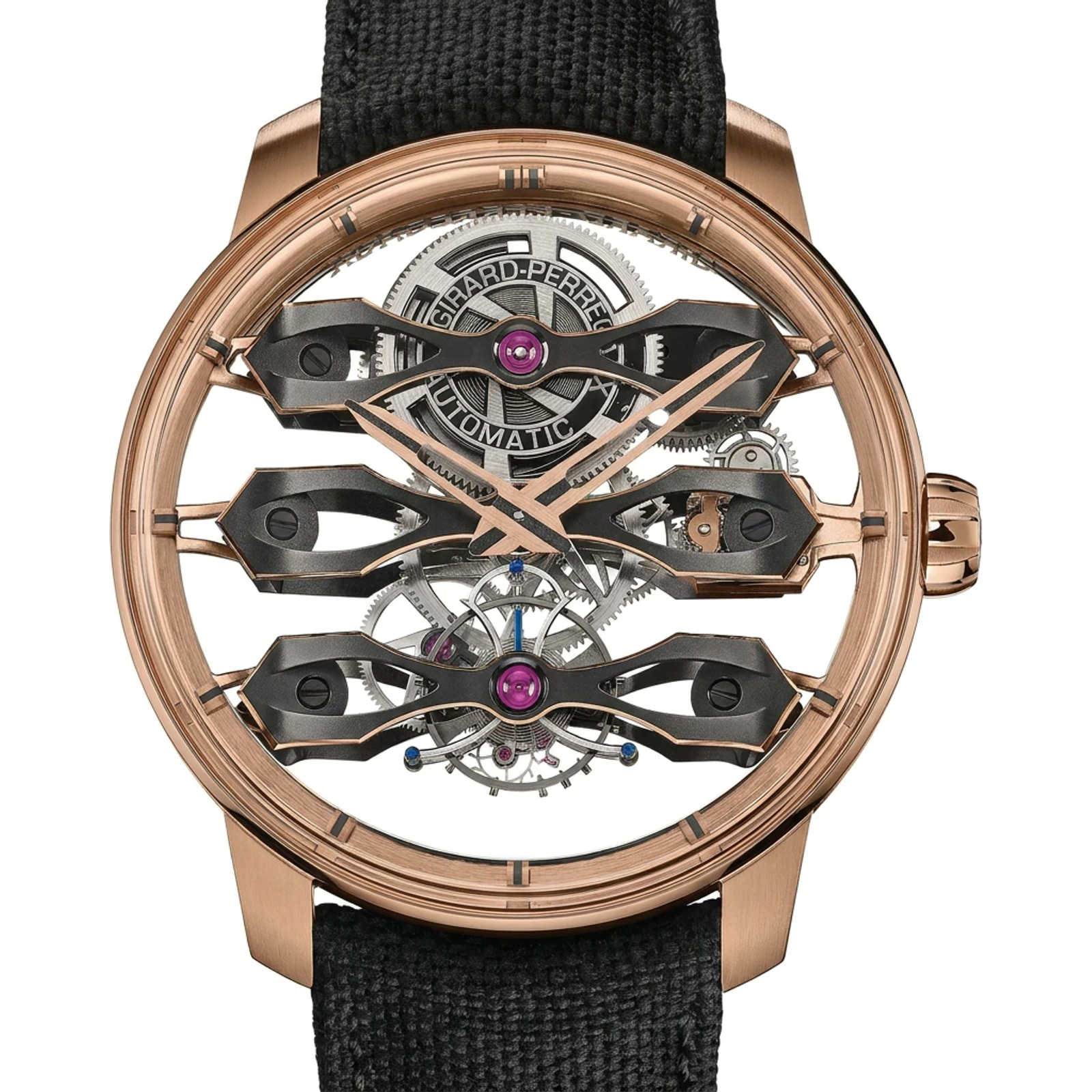 Girard-Perregaux Tourbillon with Three Flying Bridges 99296-52-3434-5CC