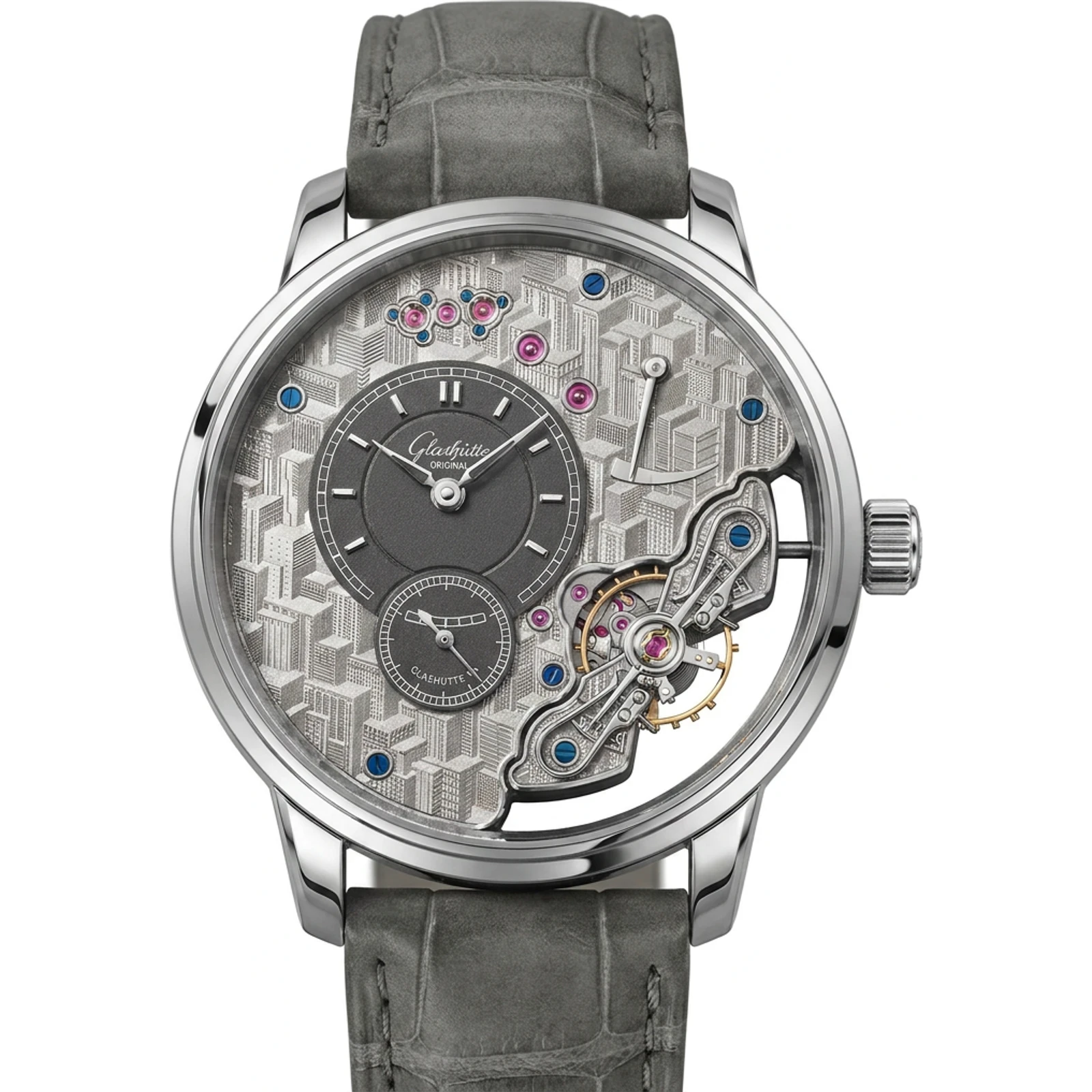 Glashutte Original PanoInverse 1-66-12-01-03-62