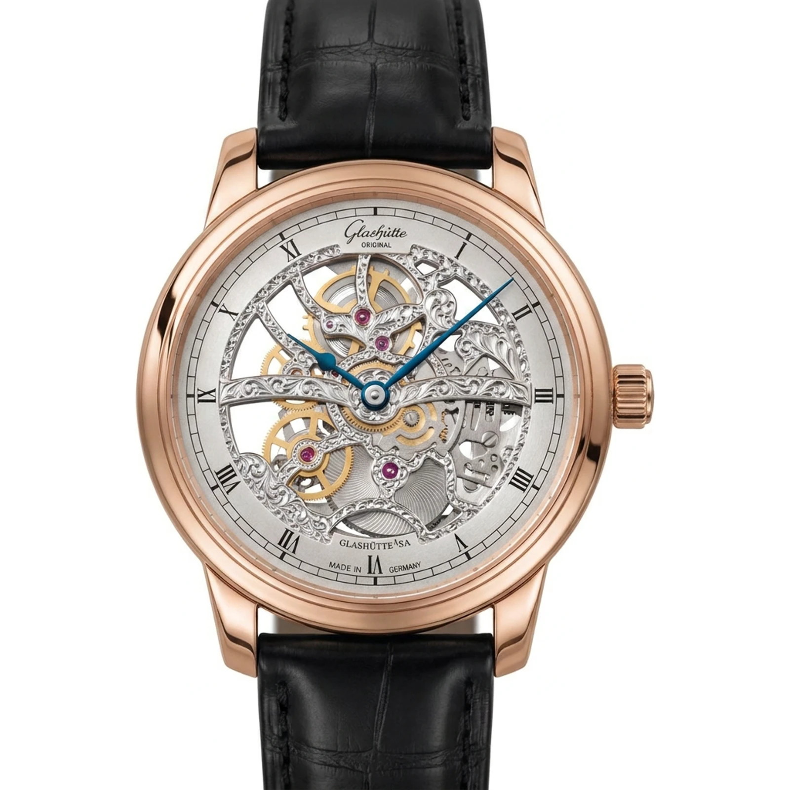 Glashutte Original Senator Manual Winding Skeletonised Edition