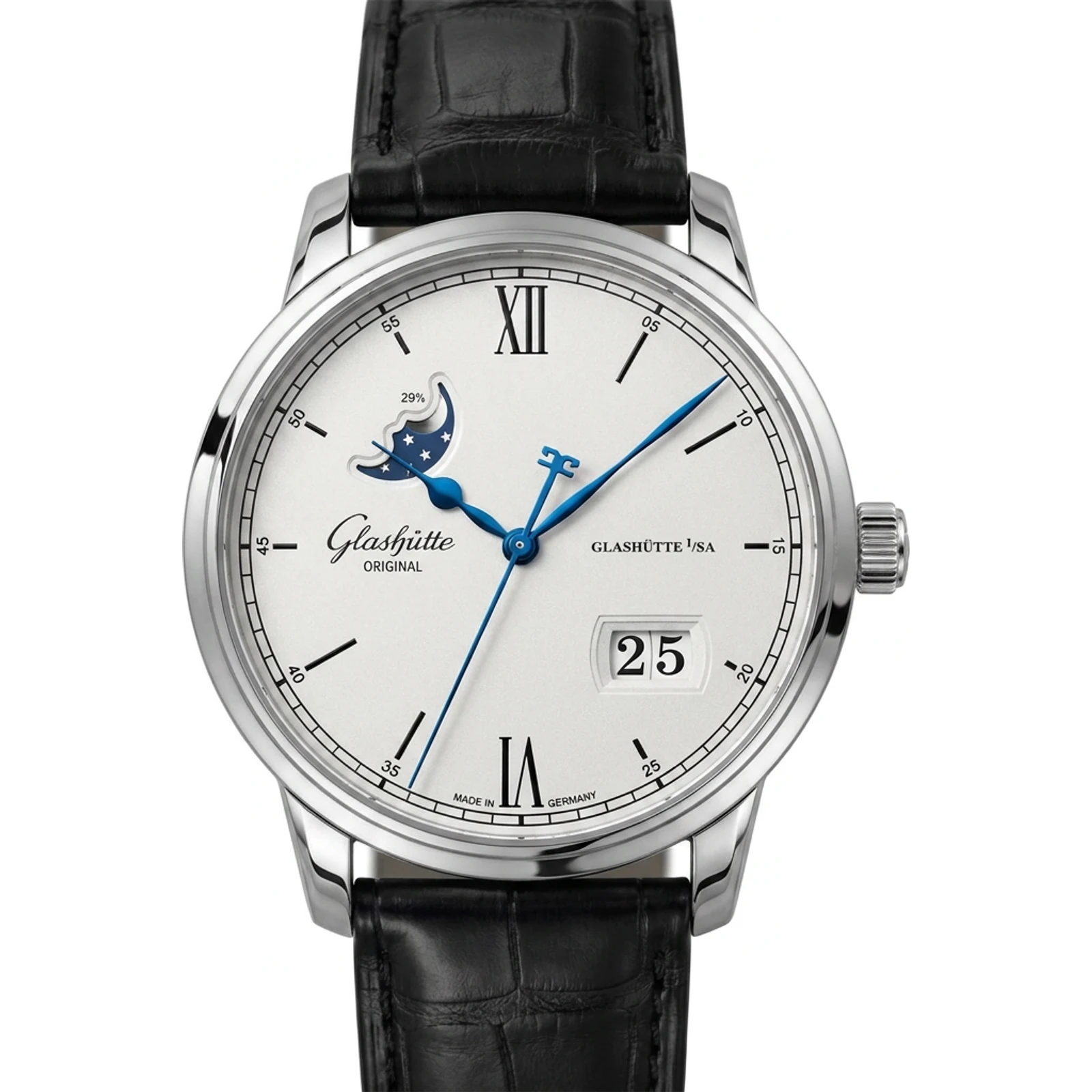 Glashutte Original Senator Excellence Panorama Date Moon Phase 1-36-04-01-02-61