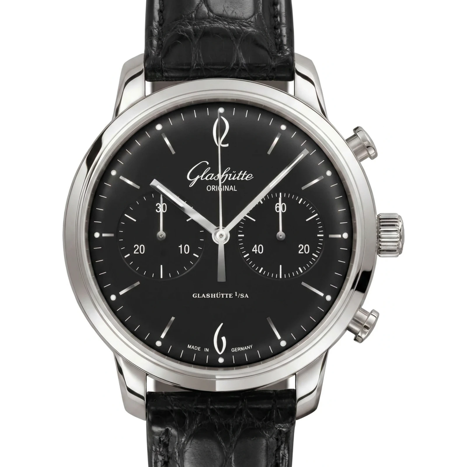 Glashutte Original Sixties Chronograph 1-39-34-02-22-04