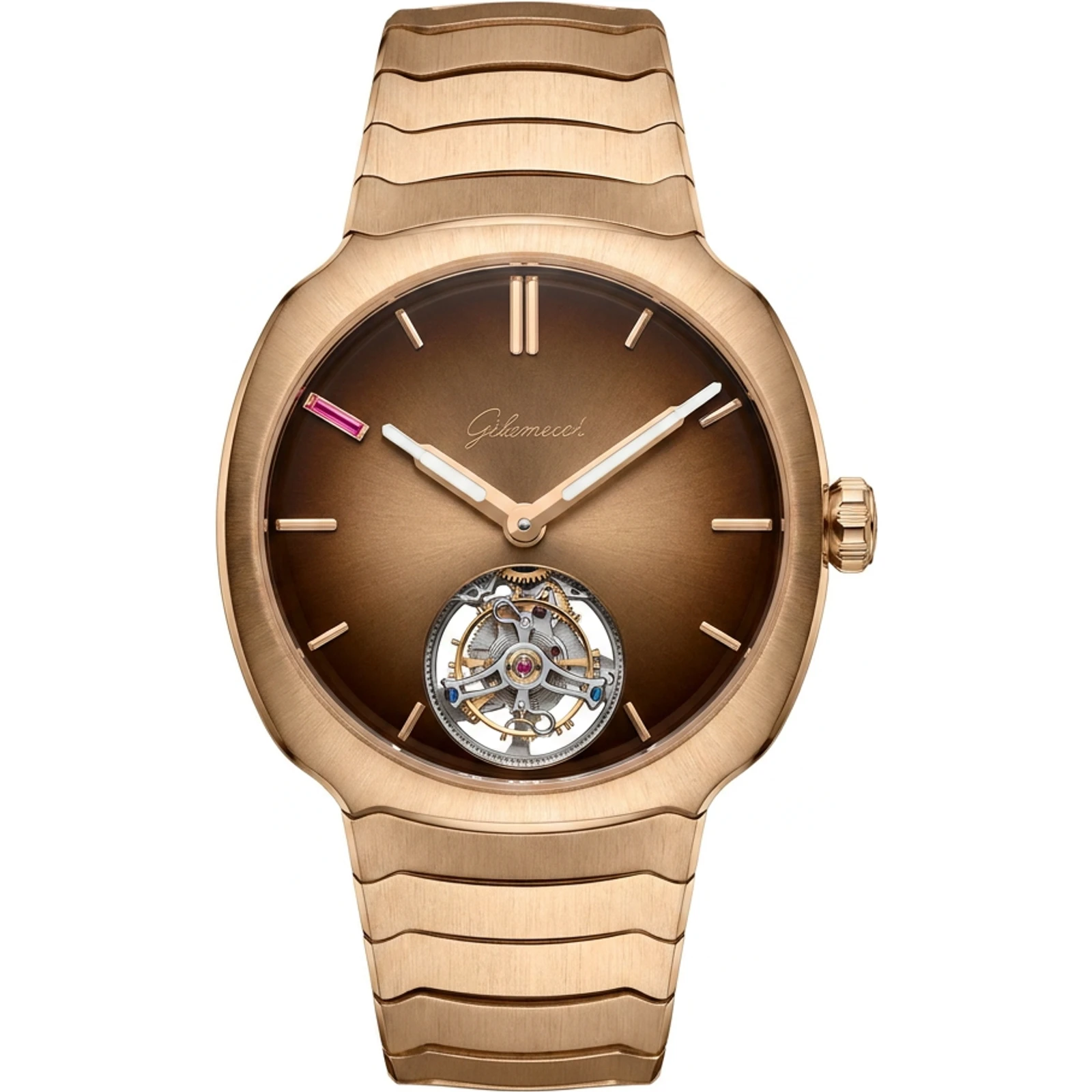 H. Moser & Cie. Streamliner Tourbillon Pierre Gasly Edition On Gold 6805-0411