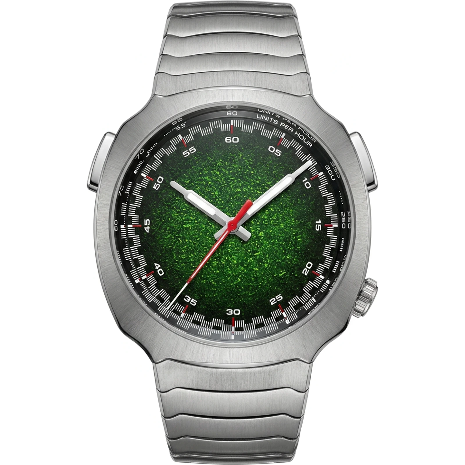H. Moser & Cie. Streamliner Flyback Chronograph Automatic Matrix Green Fume 6907-1205