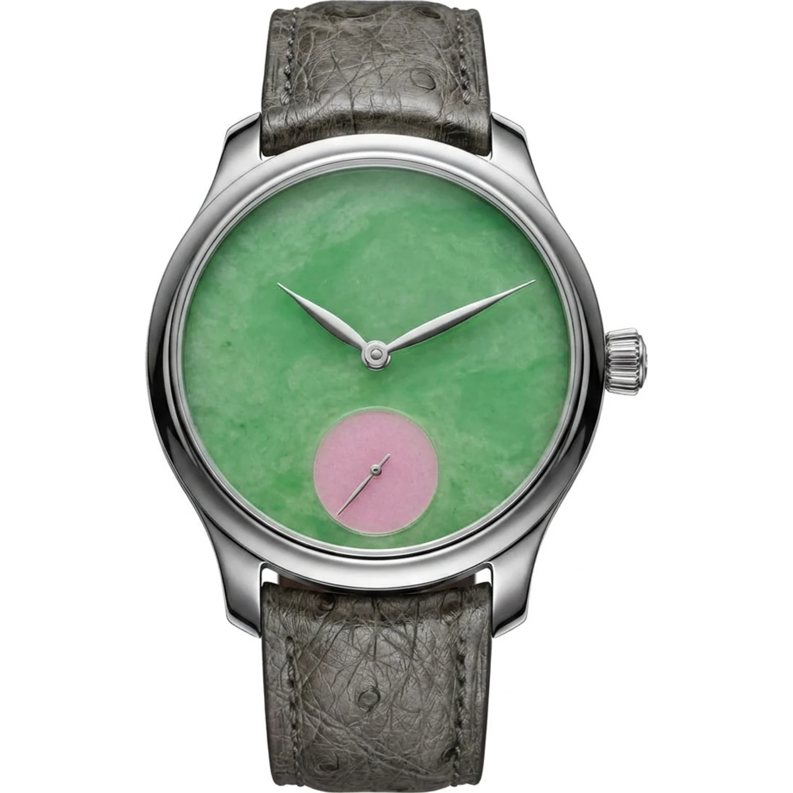H. Moser & Cie. Endeavour Small Seconds Concept Pop Burmese Jade And Pink Opal 1202-1205