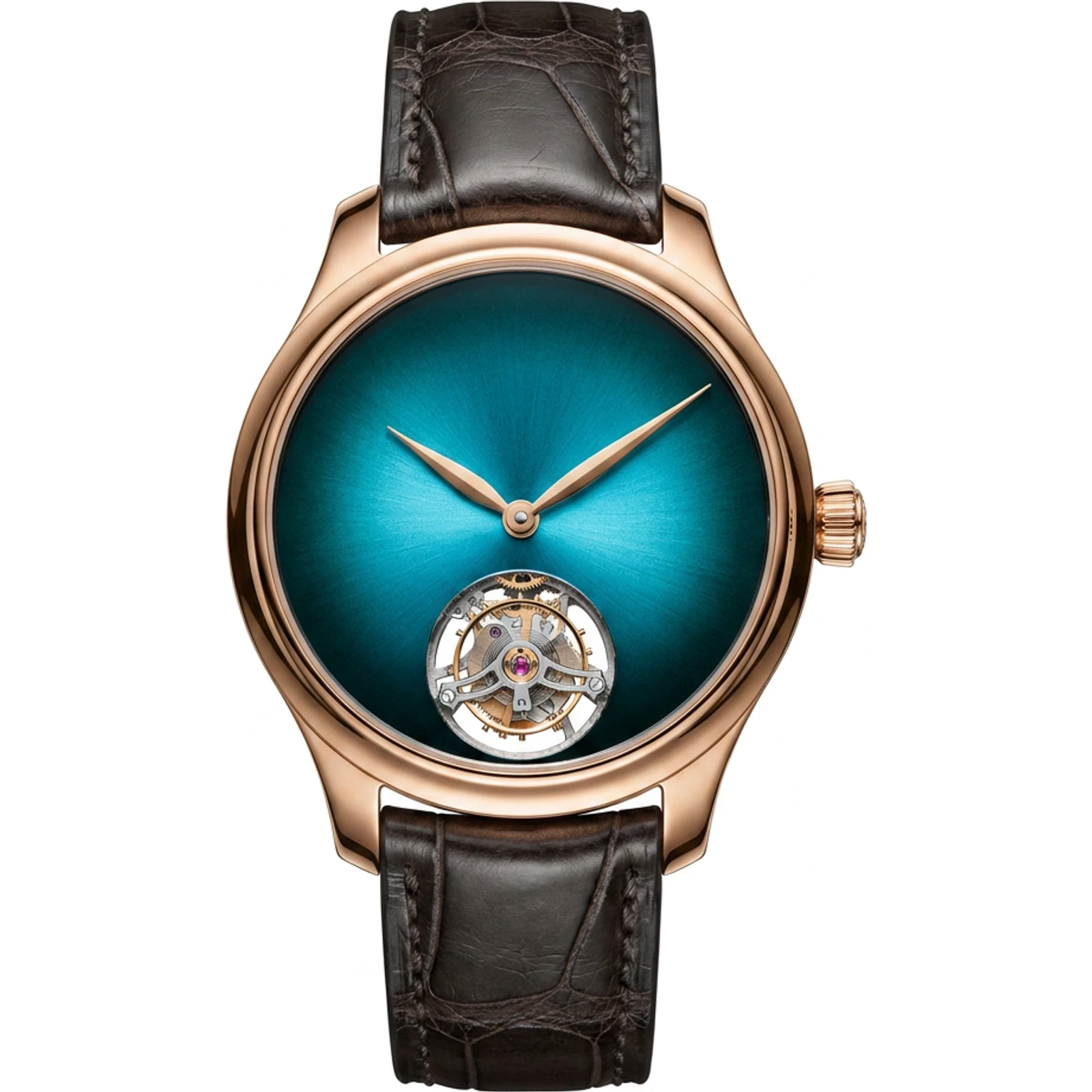 H. Moser & Cie. Endeavour Tourbillon Blue Lagoon 1804-0406