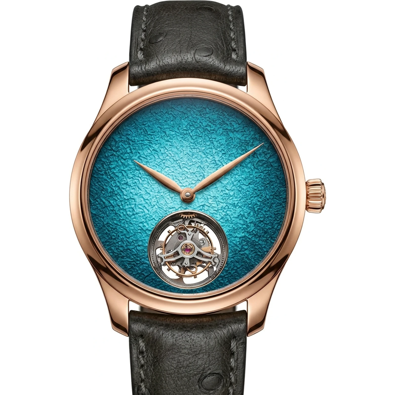 H. Moser & Cie. Endeavour Tourbillon Concept Turquoise Enamel 1805-0400