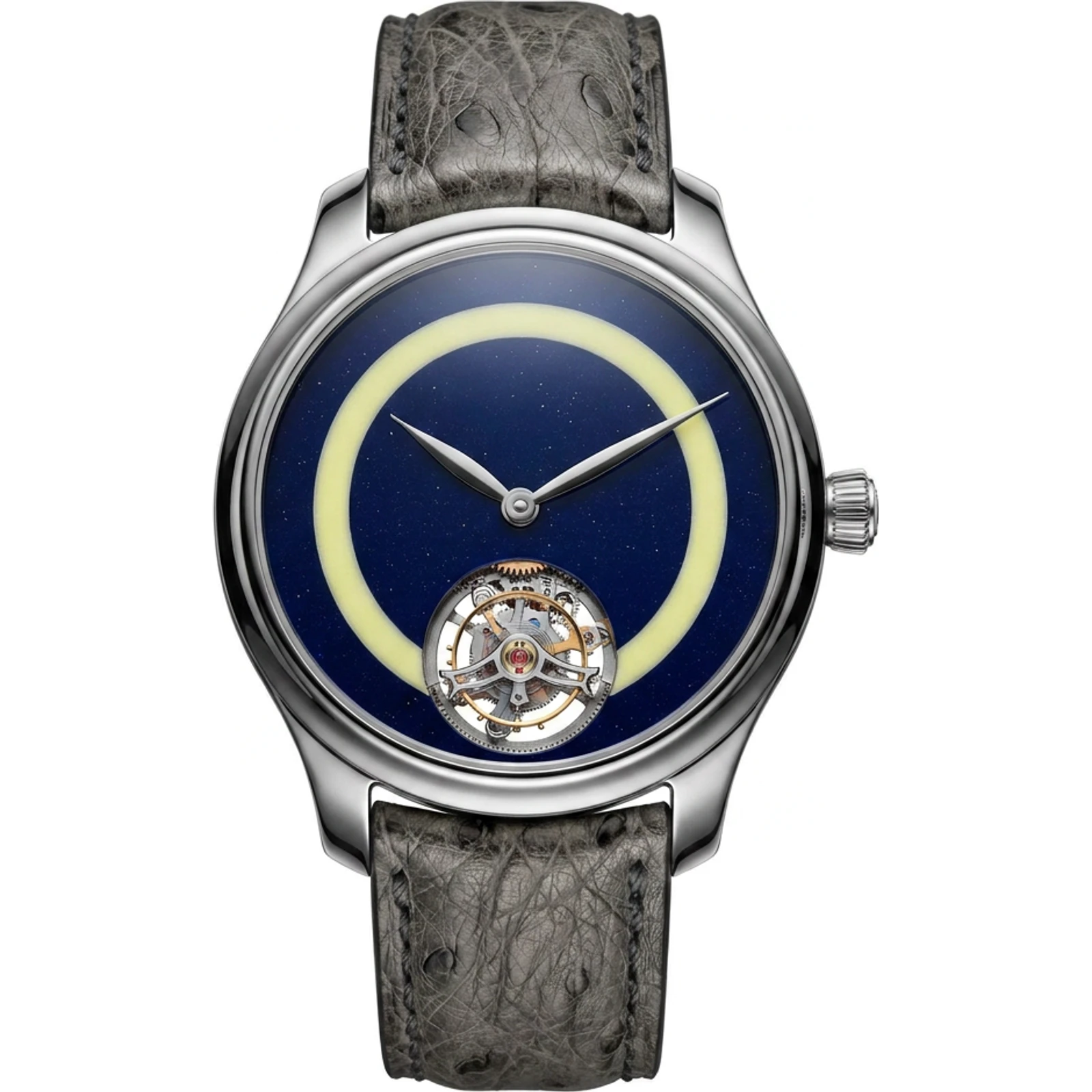 H. Moser & Cie. Endeavour Tourbillon Concept Pop Lapis Lazuli And Lemon Chrysoprase 1805-1205