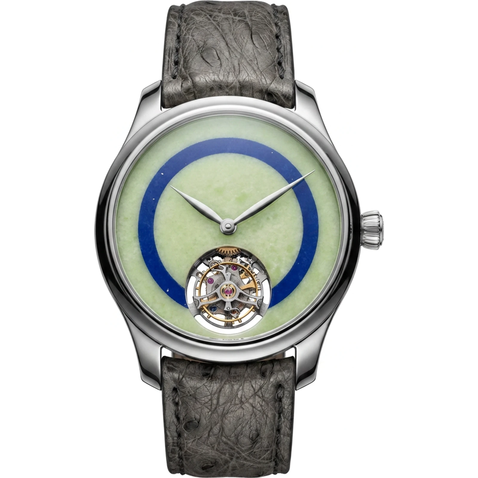 H. Moser & Cie. Endeavour Tourbillon Concept Pop Lemon Chrysoprase And Lapis Lazuli 1805-1203