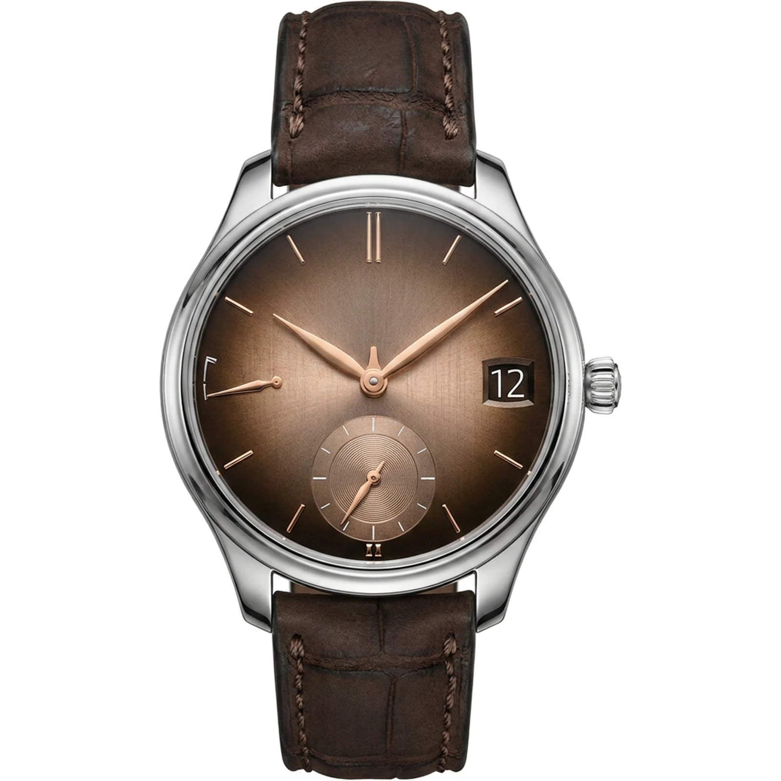H. Moser & Cie. Endeavour Perpetual Calendar Smoked Salmon 1800-0207