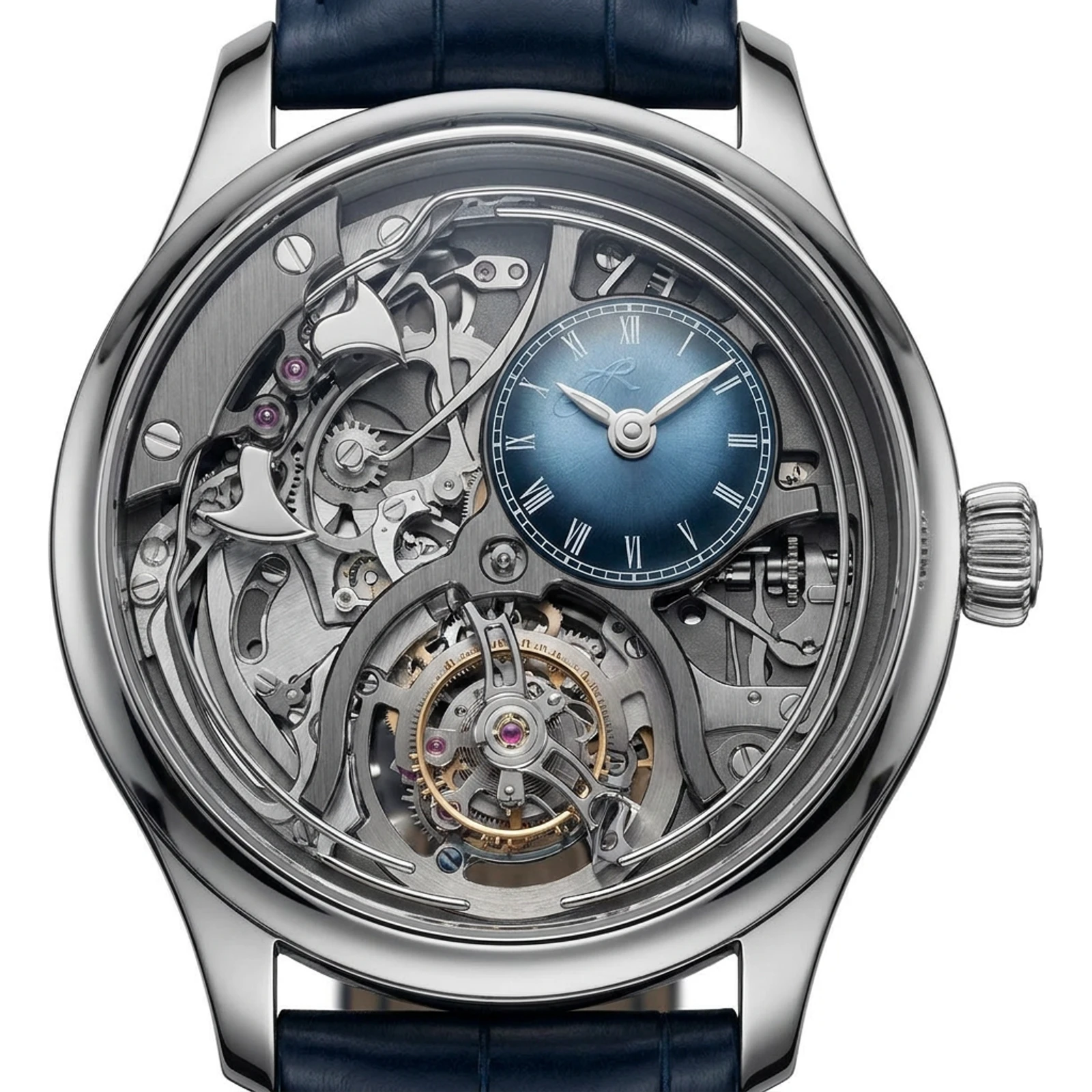 H. Moser & Cie. Endeavour Minute Repeater Cylindrical Tourbillon Skeleton 1909-0500