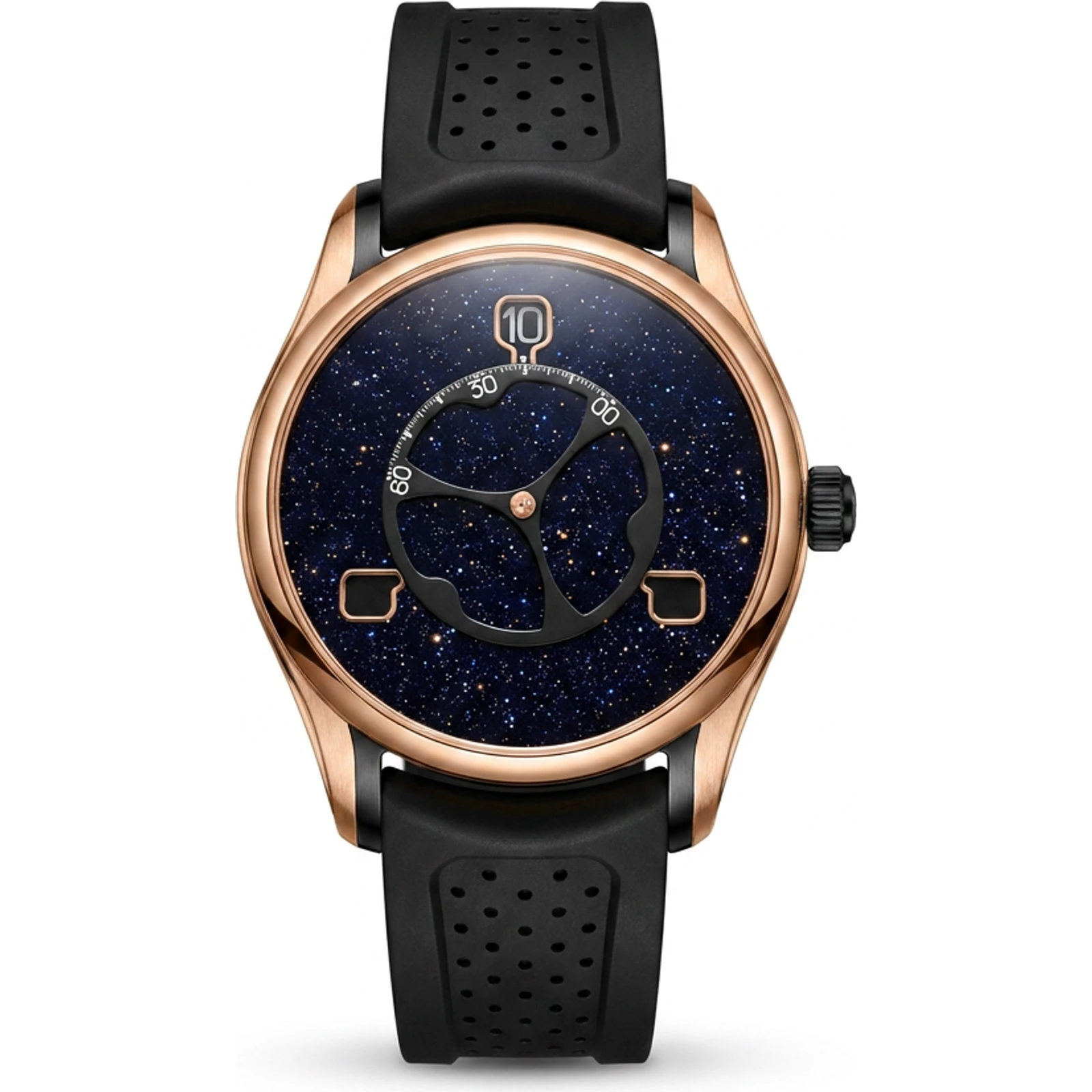 H. Moser & Cie. Pioneer Flying Hours Aventurine 3240-0900