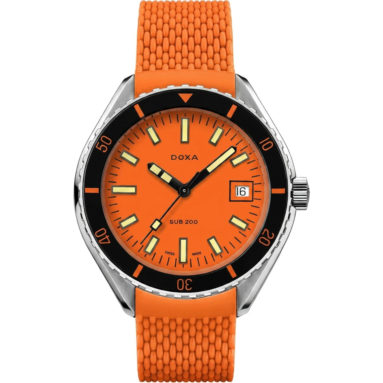 Doxa Professional - Sapphire / Rubber, standard 799.10.351.21