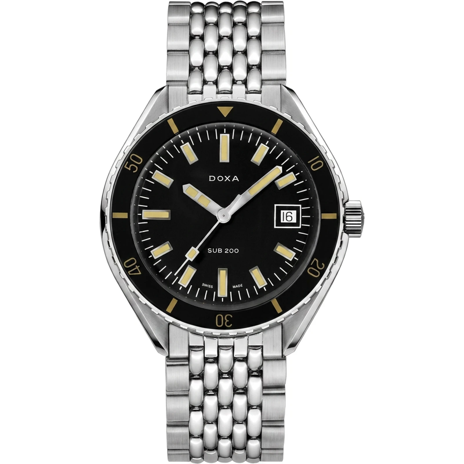 Doxa Sharkhunter - Sapphire / Stainless Steel 799.10.101.10