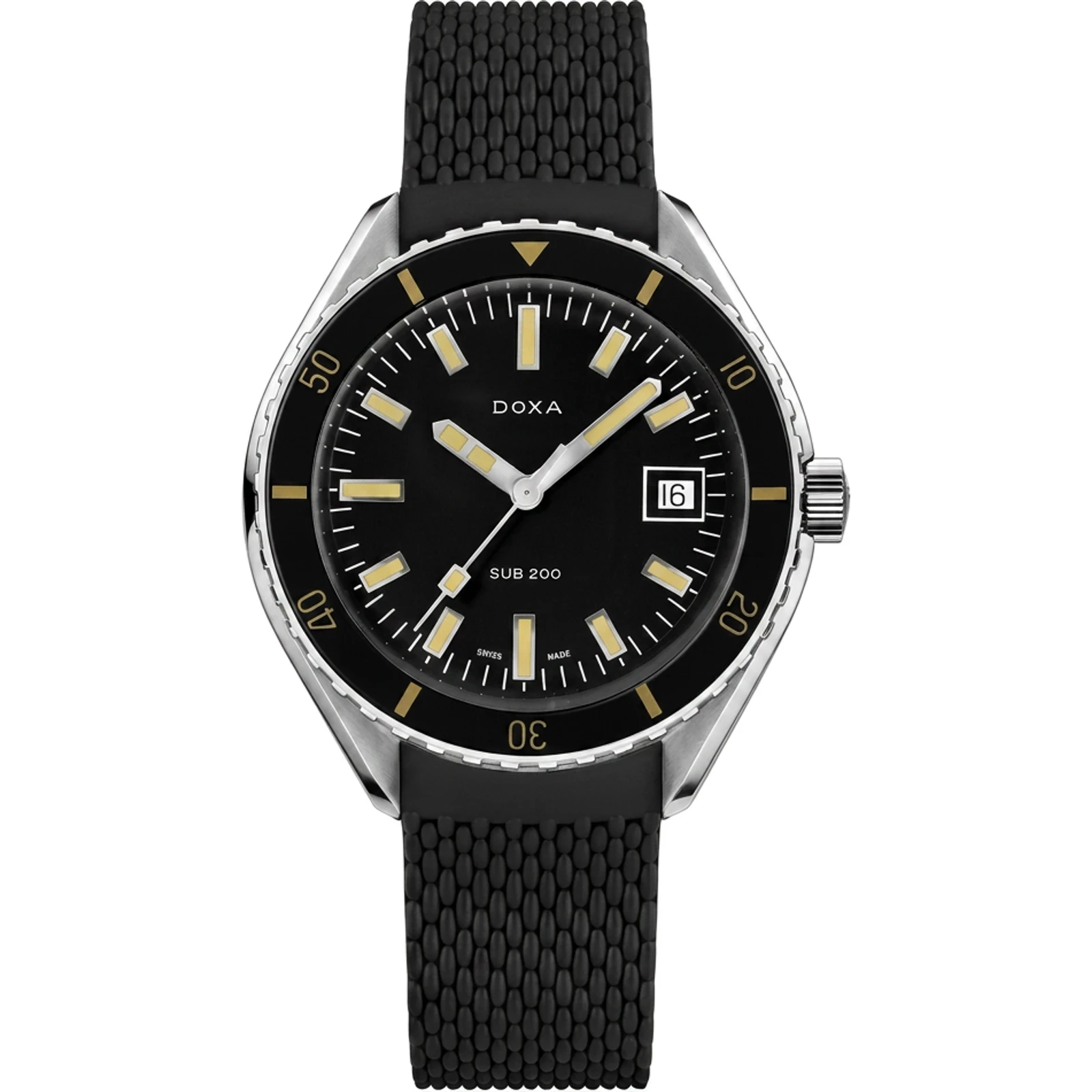 Doxa Sharkhunter - Sapphire / Rubber, standard 799.10.101.20