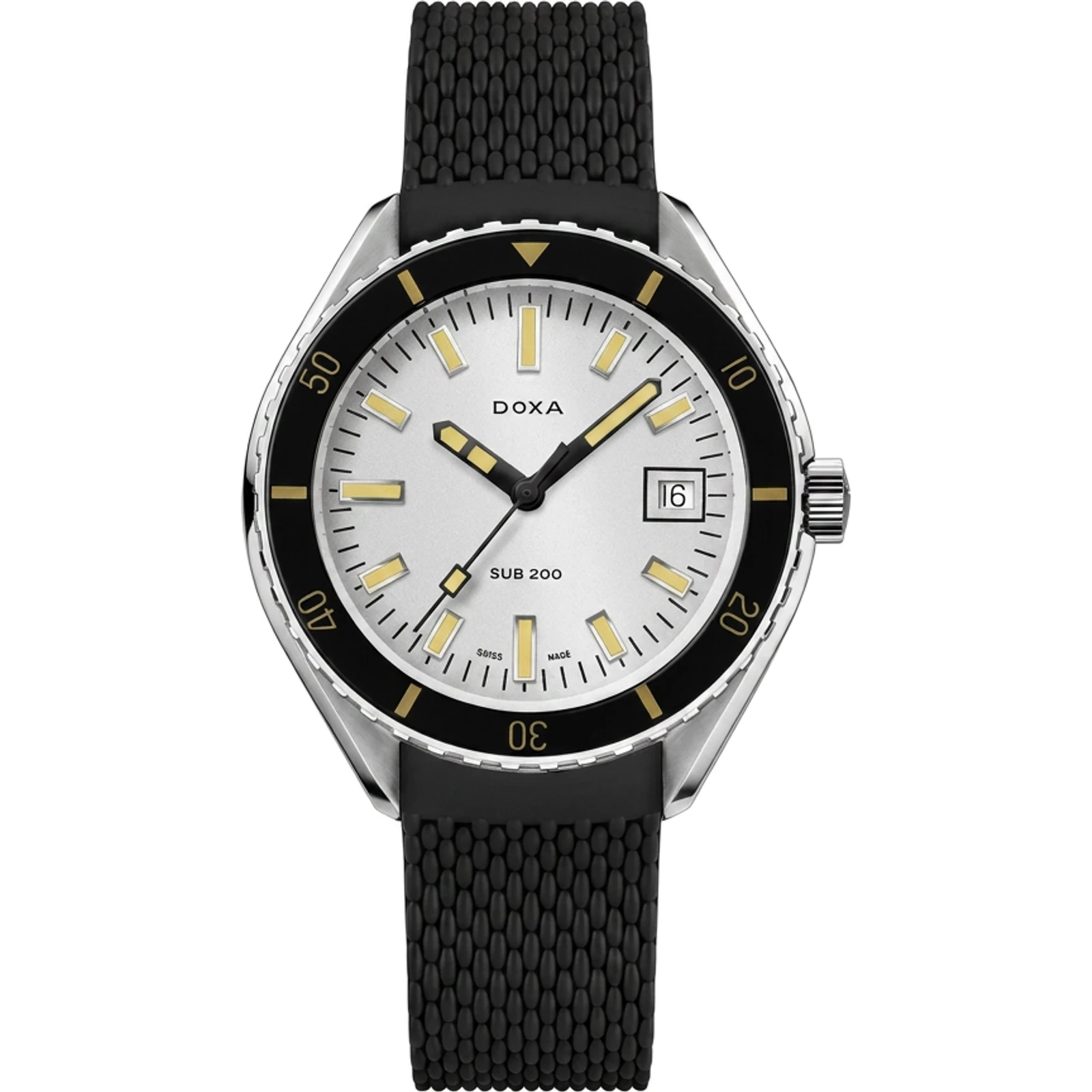 Doxa Searambler - Sapphire / Rubber, small 799.15.021.20