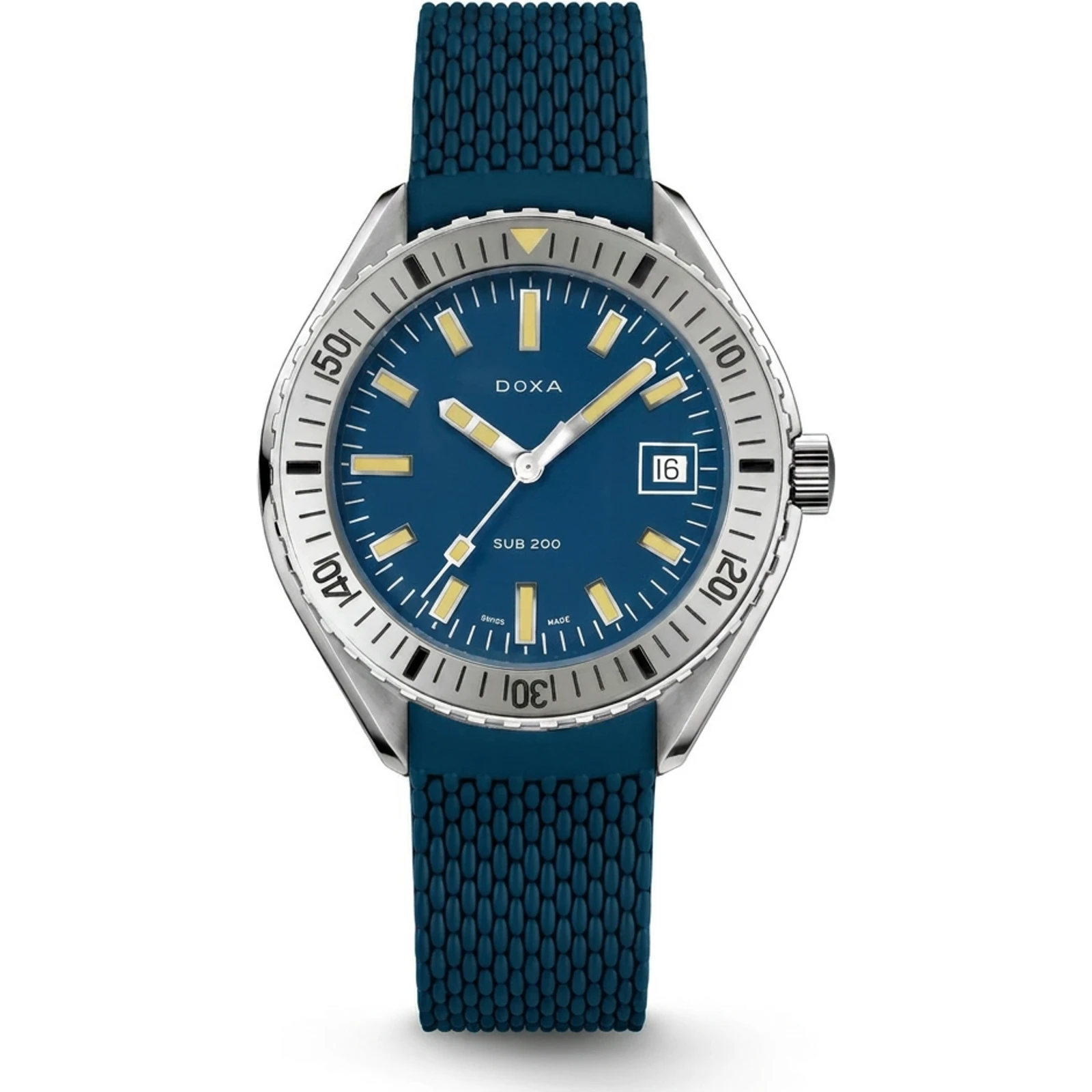 Doxa Caribbean - Stainless steel / Rubber, standard 796.10.201.32