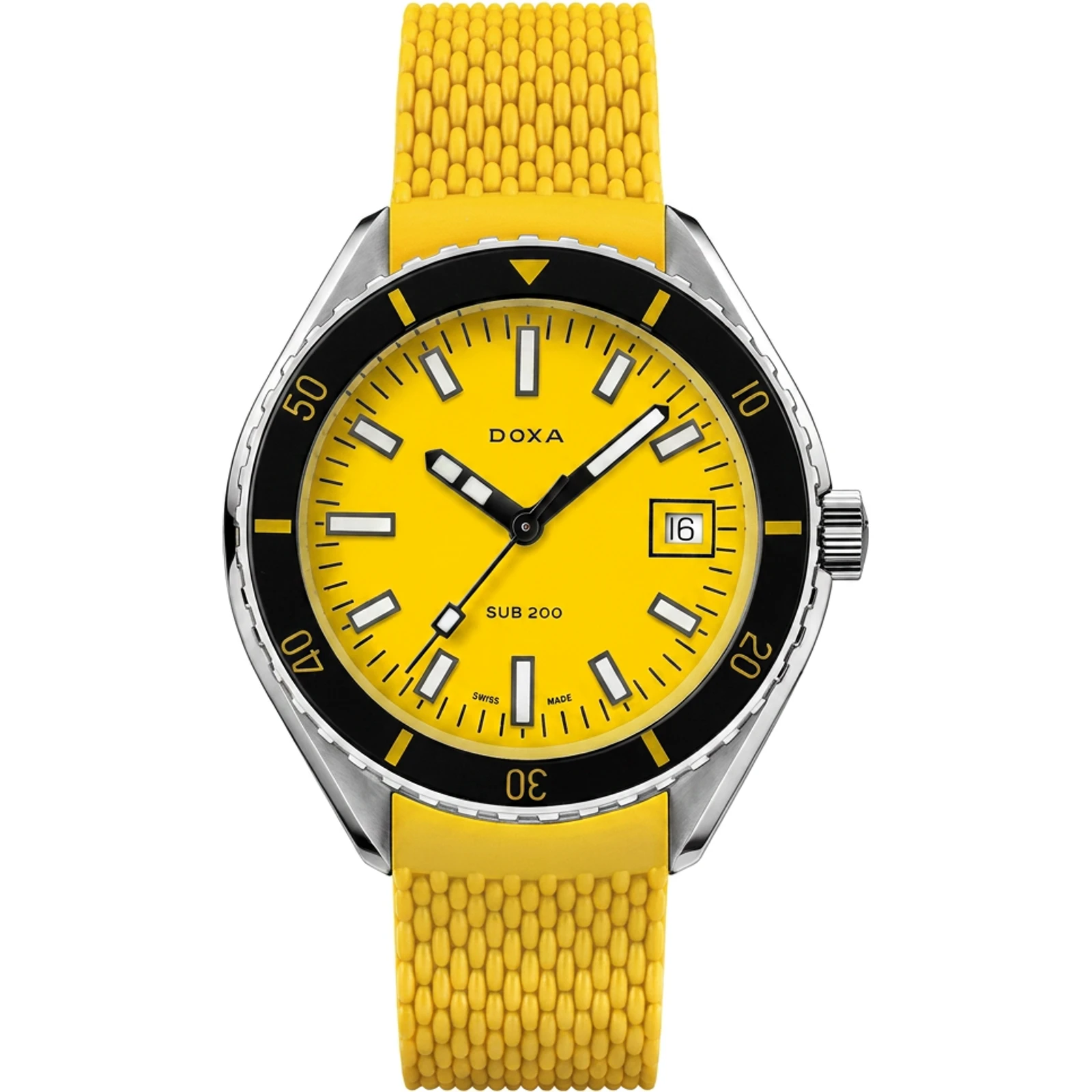 Doxa Divingstar - Sapphire / Rubber, small 799.15.361.31