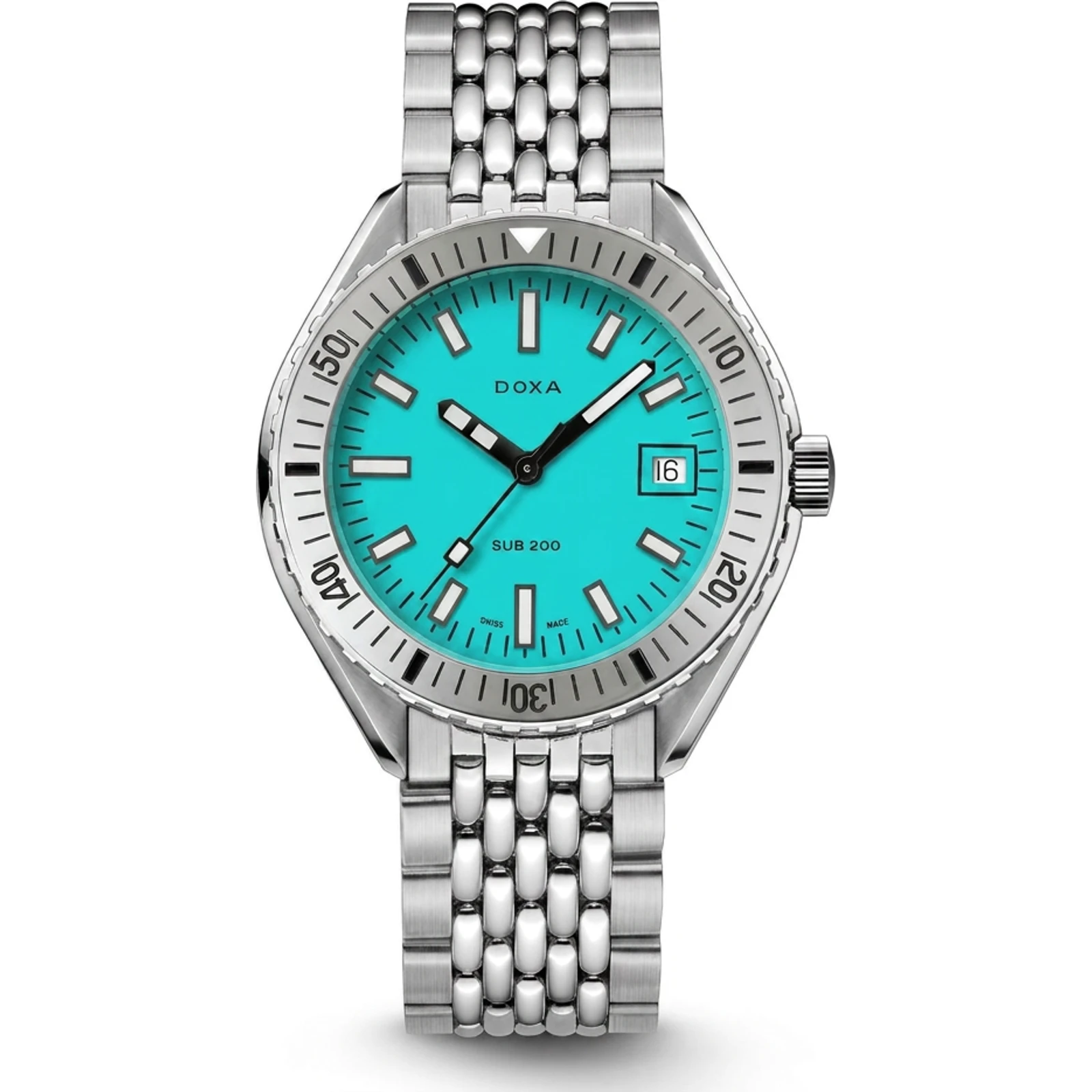 Doxa Aquamarine - Stainless steel / Stainless Steel 796.10.241.10