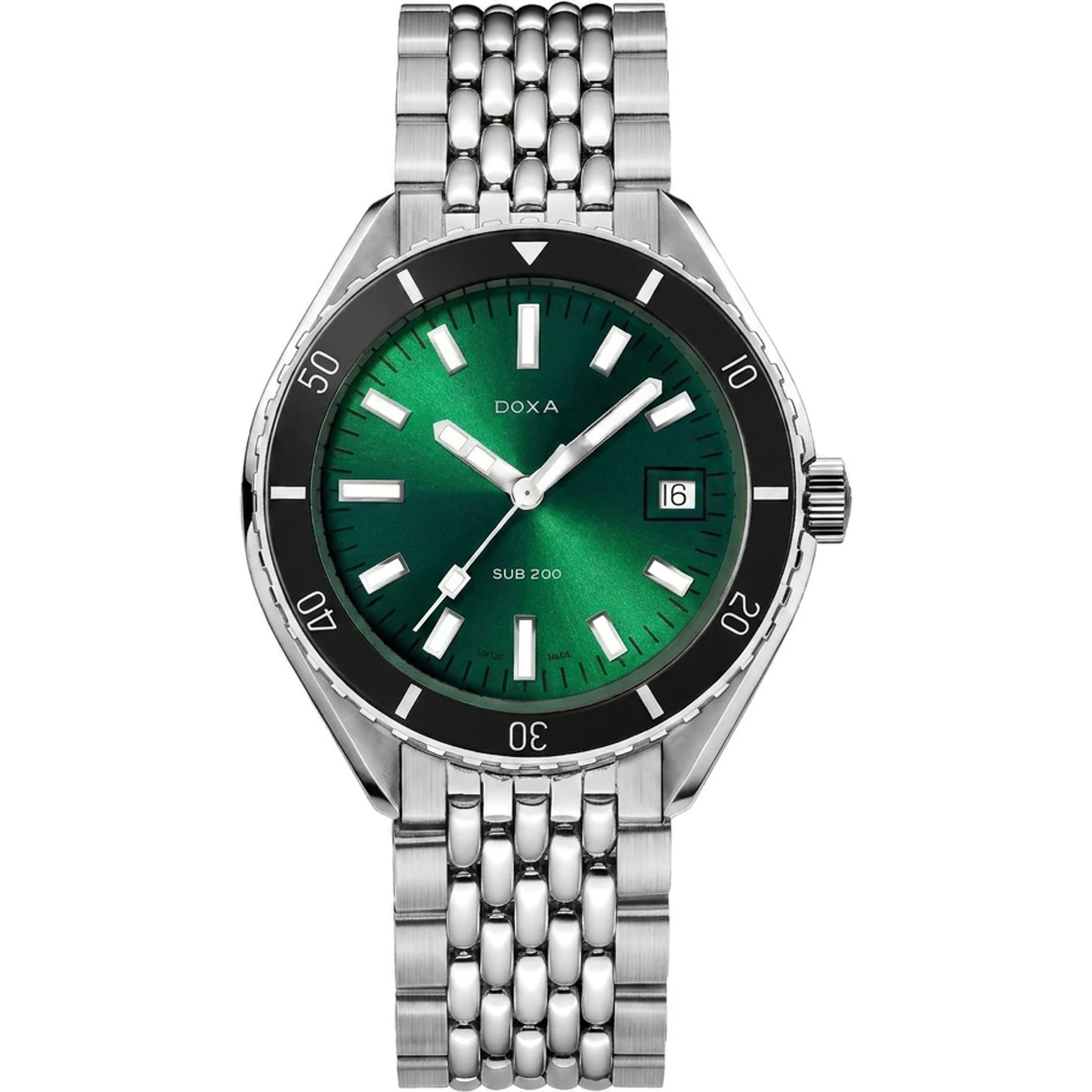 Doxa Sea Emerald - Sapphire / Stainless Steel 799.10.131.10