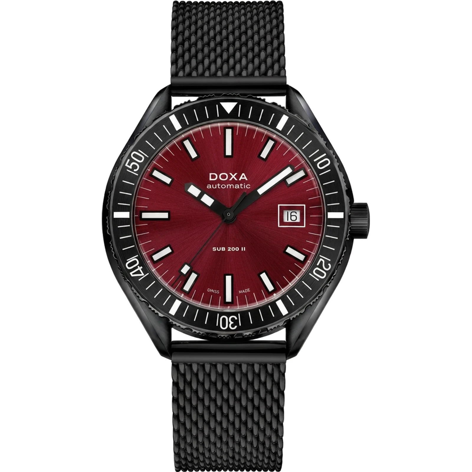 Doxa Redcoral - DLC-coated stainless steel 795.70.161.15