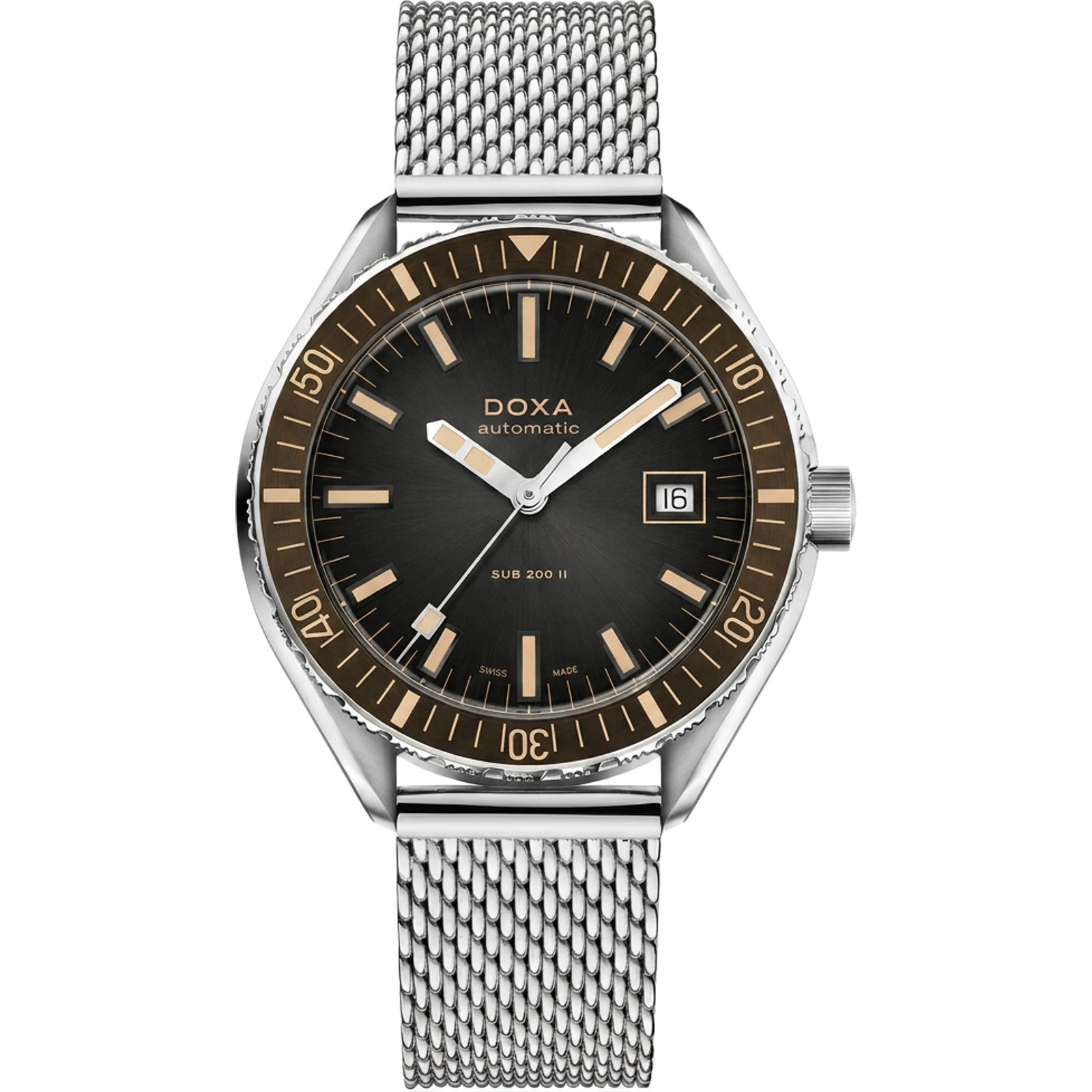 Doxa Sharkhunter Vintage - Gray / Stainless steel 795.10.101V.10