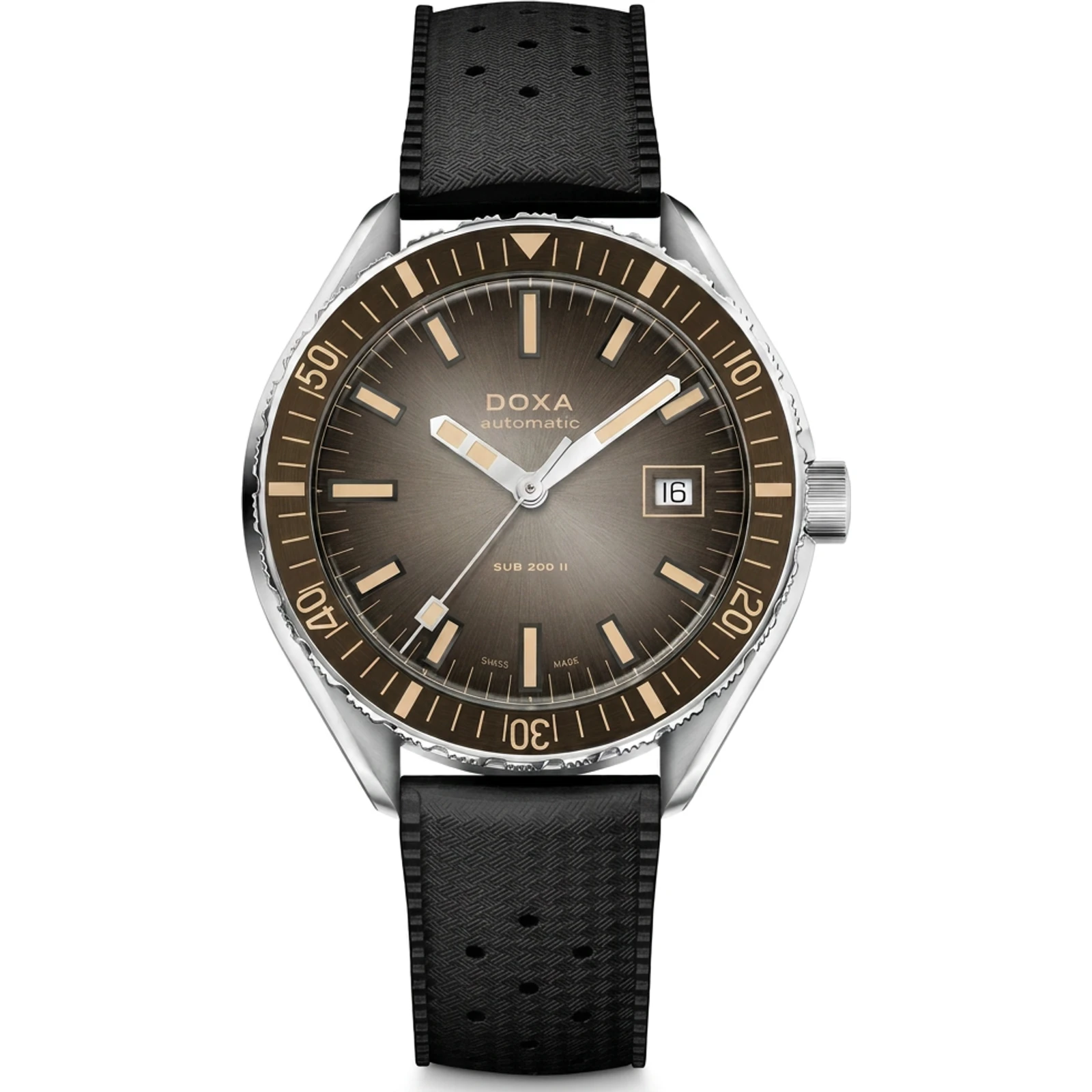 Doxa Sharkhunter Vintage - Gray / Rubber 795.10.101V.20