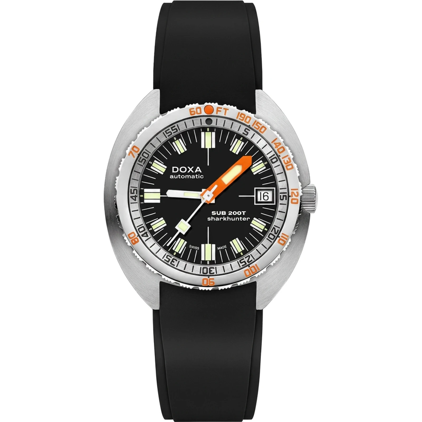 Doxa Sharkhunter - Iconic / Rubber 804.10.101.20