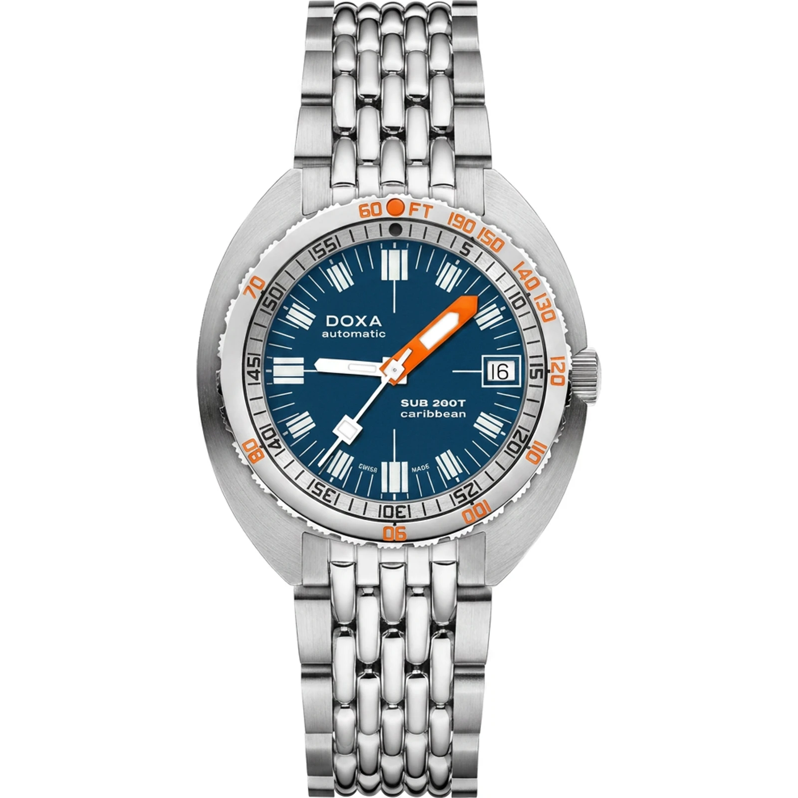 Doxa Caribbean - Iconic / Stainless Steel 804.10.201.10