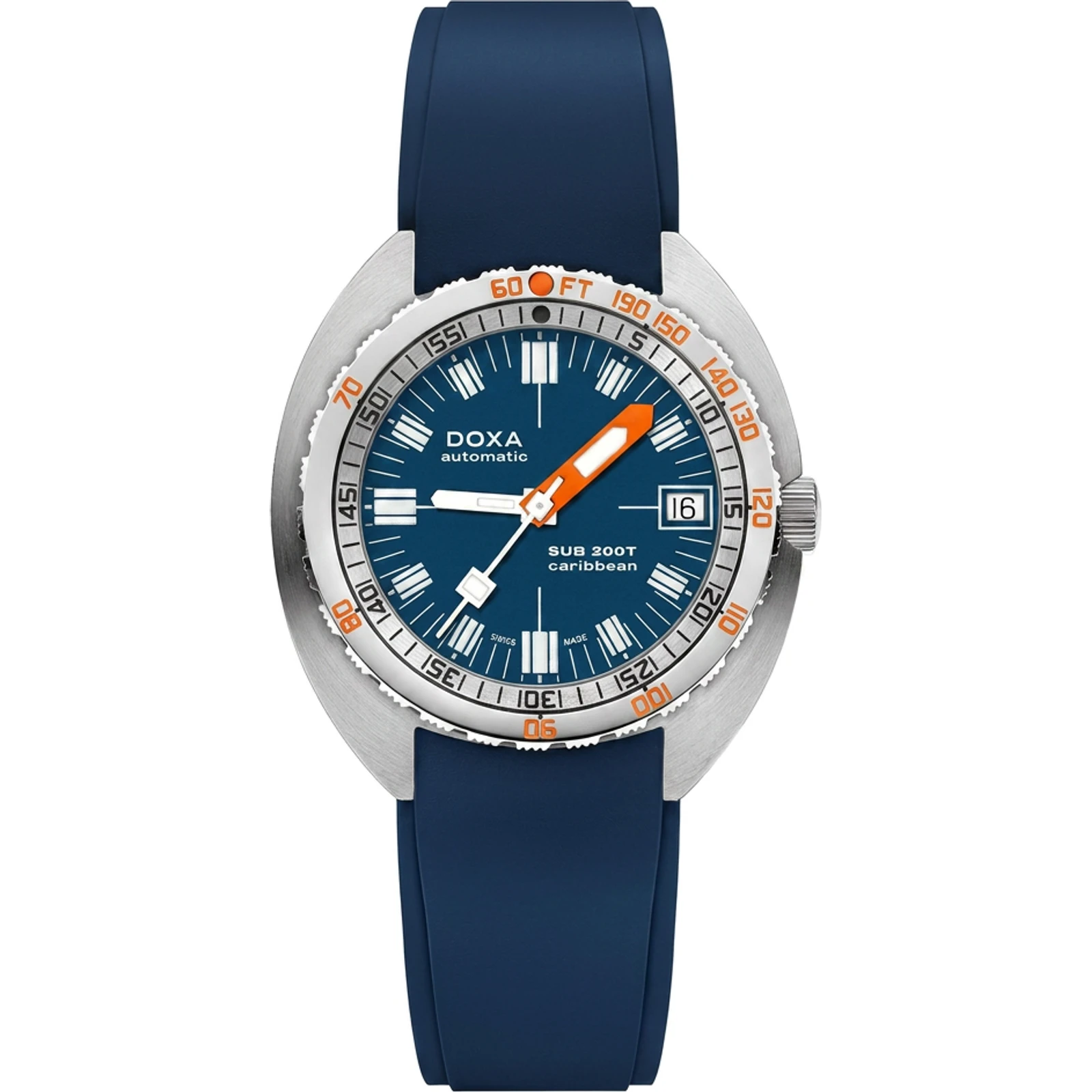 Doxa Caribbean - Iconic / Rubber 804.10.201.32