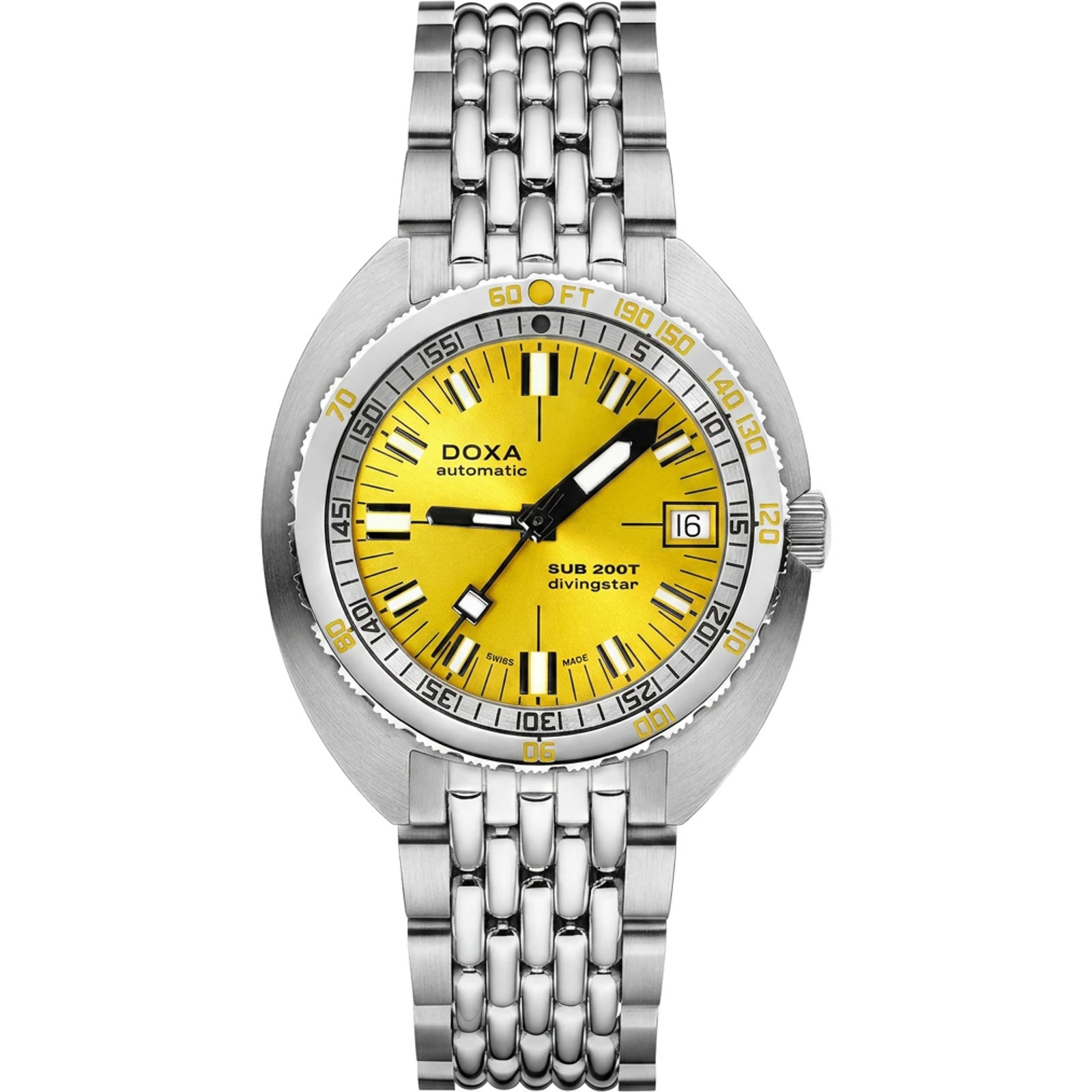 Doxa Divingstar - Sunray / Stainless Steel 804.10.361S.10