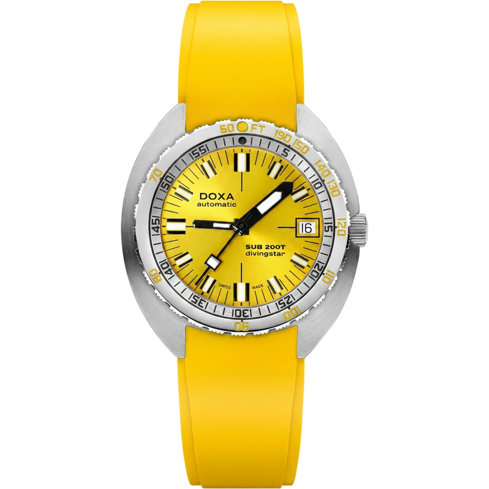 Doxa Divingstar - Sunray / Rubber 804.10.361S.31