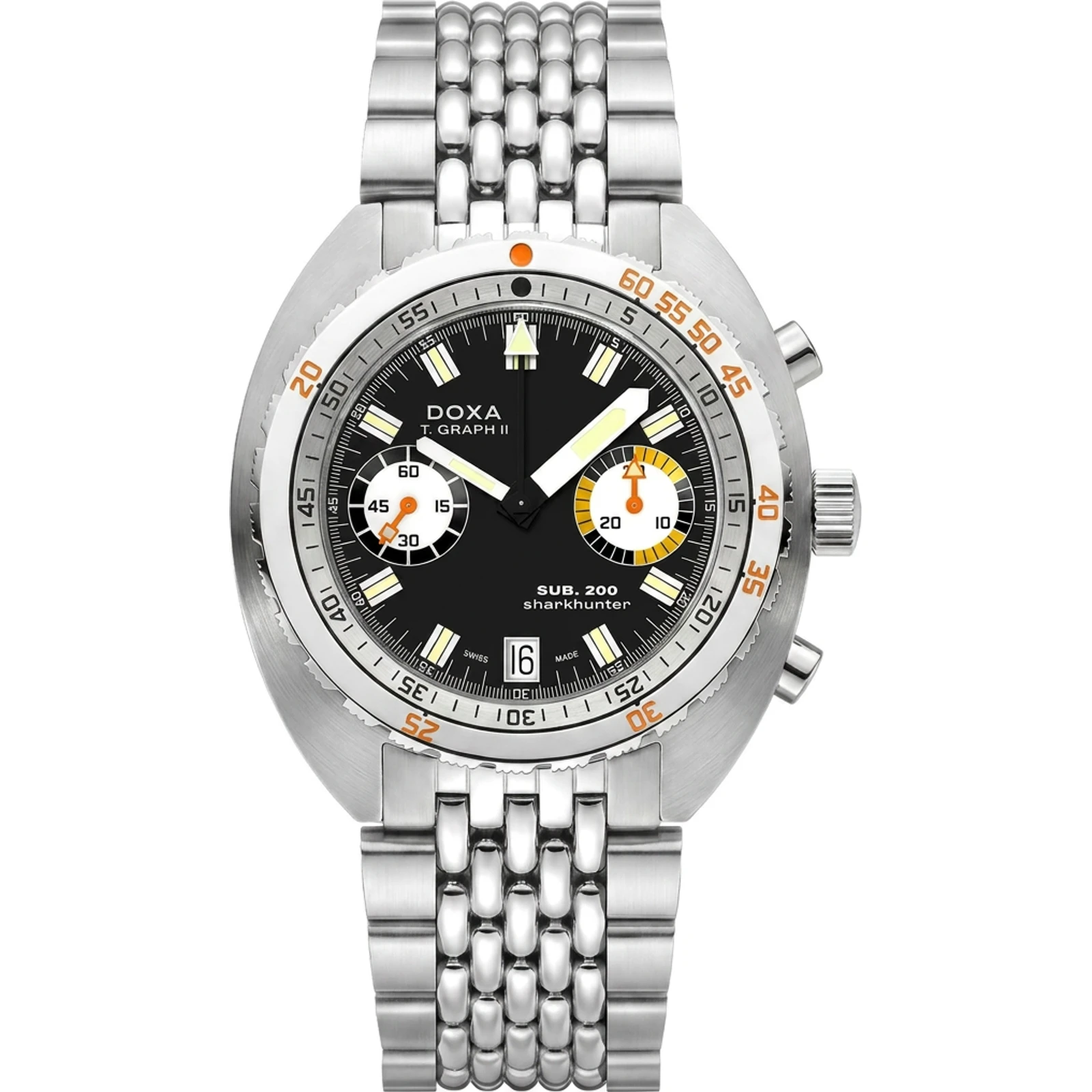 Doxa Sharkhunter - Stainless steel 806.10.101.10