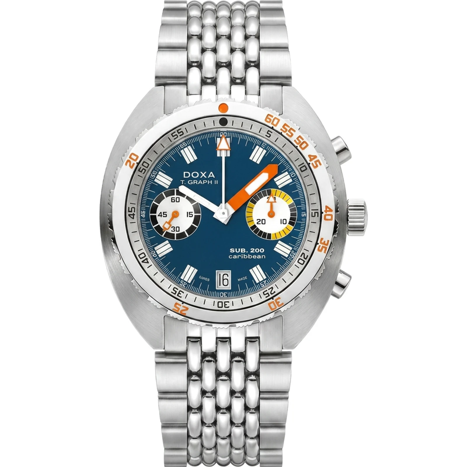 Doxa Caribbean - Stainless steel 806.10.201.10