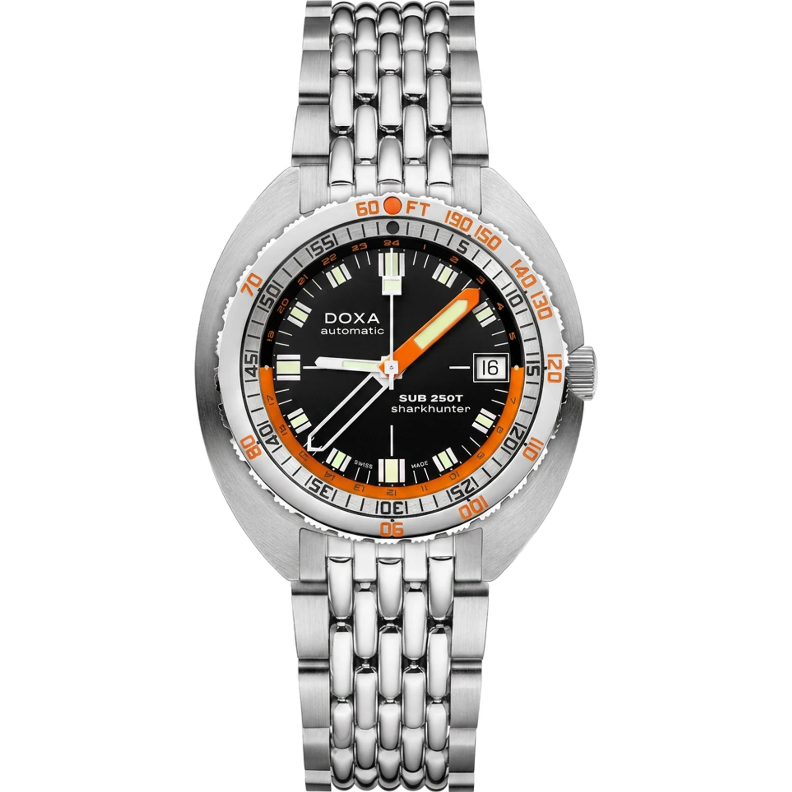 Doxa Sharkhunter - Stainless steel 855.10.101.10