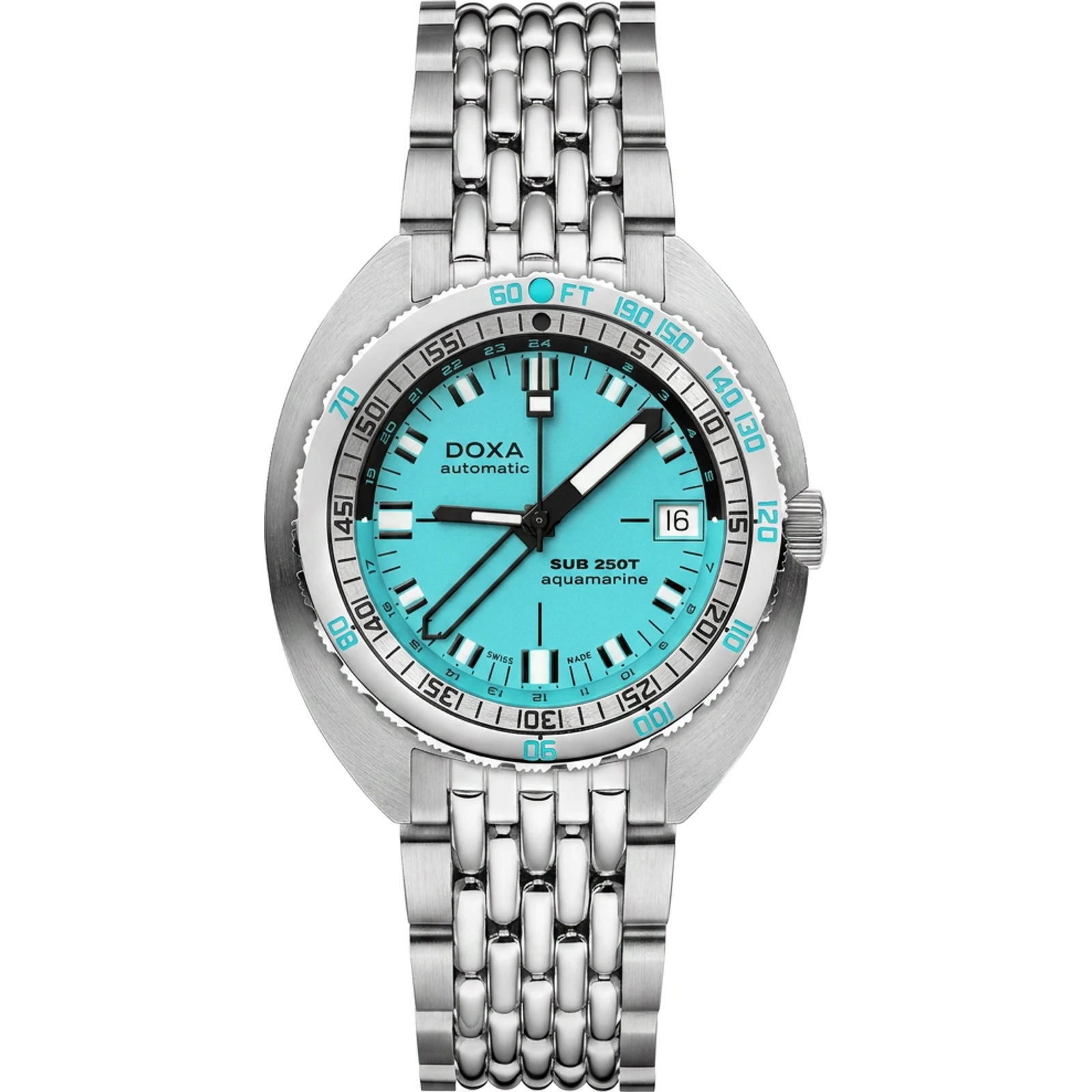 Doxa Aquamarine - Stainless steel 855.10.241.10