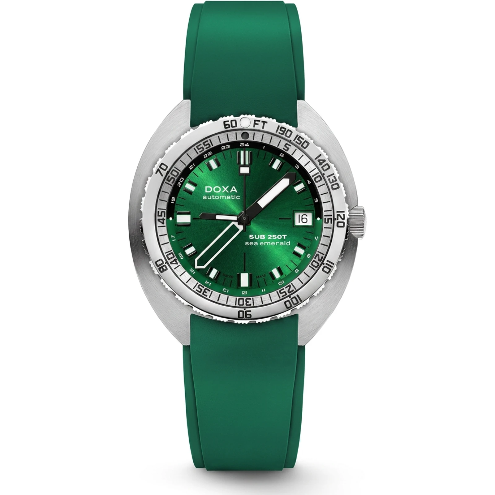 Doxa Sea Emerald - Rubber 855.10.131.26